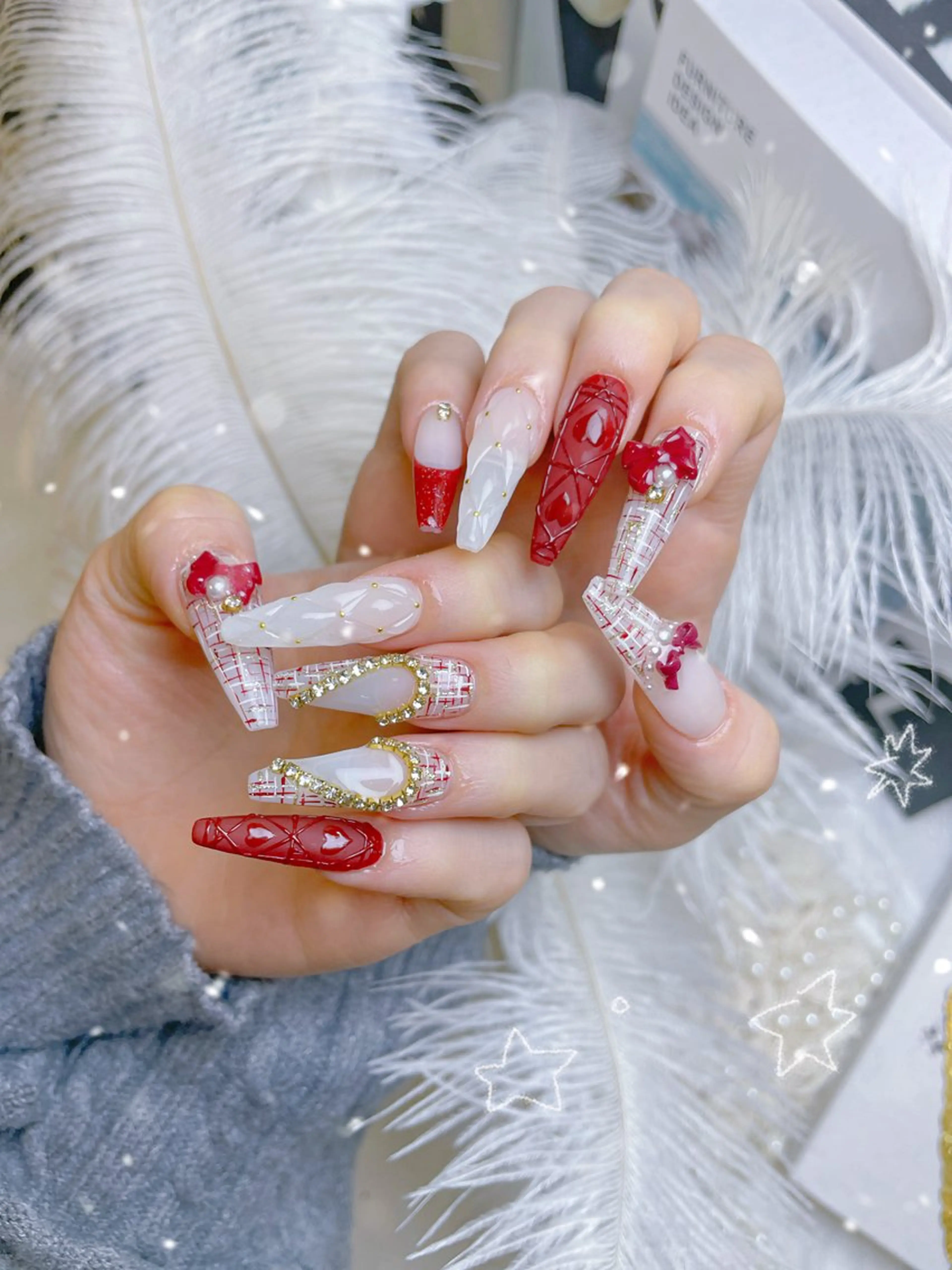 ネイル ジェルネイル ロングネイル スカルプネイル 春ネイル スーパーロングネイル ハンドネイル Melody Nail所属・Melody  3D/スカルプ専門店のネイルデザイン