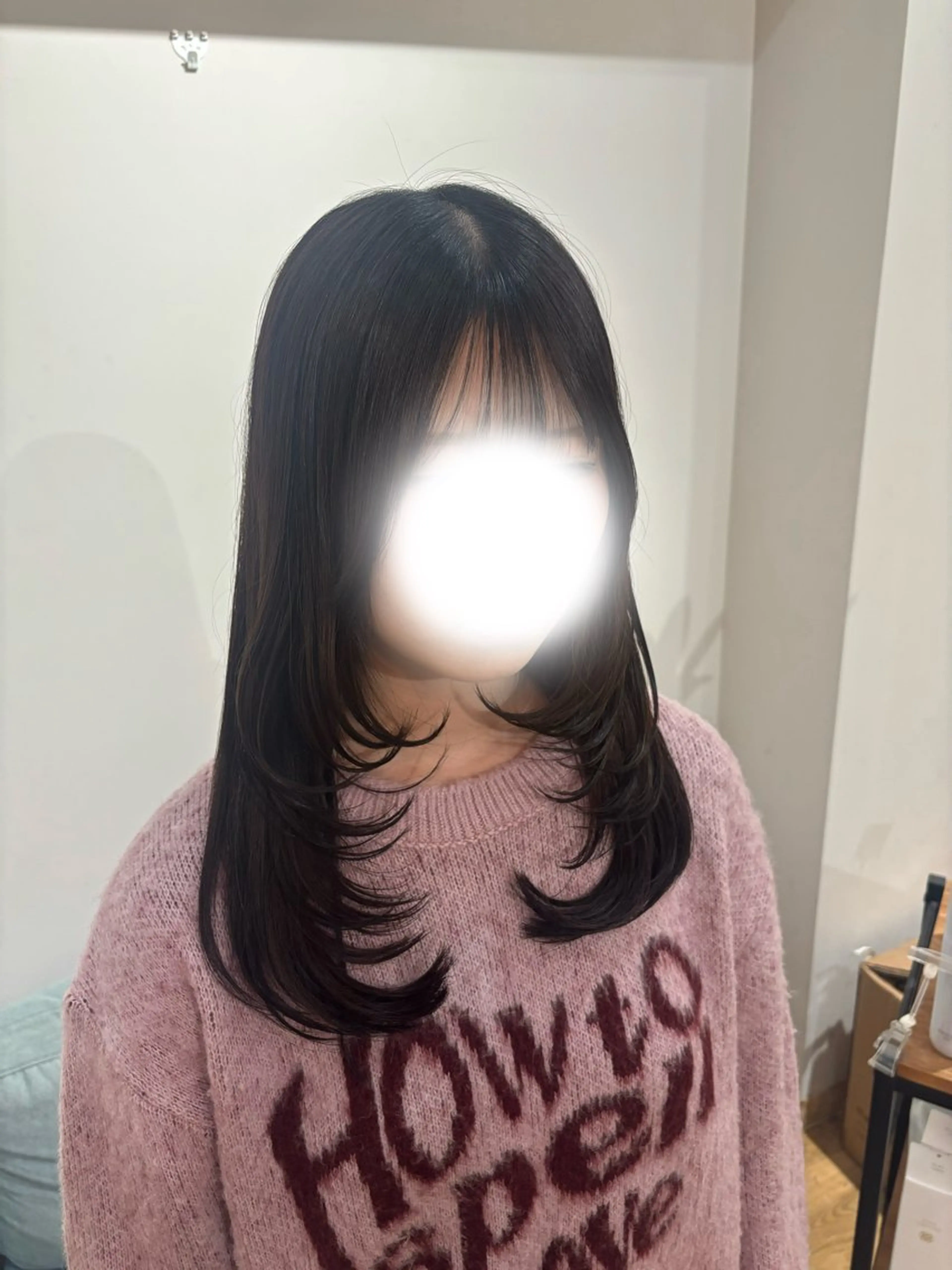 セミロング LouLou Hair【ルルヘアー】所属・emma/ 暖色カラー/ボブのヘアスタイル