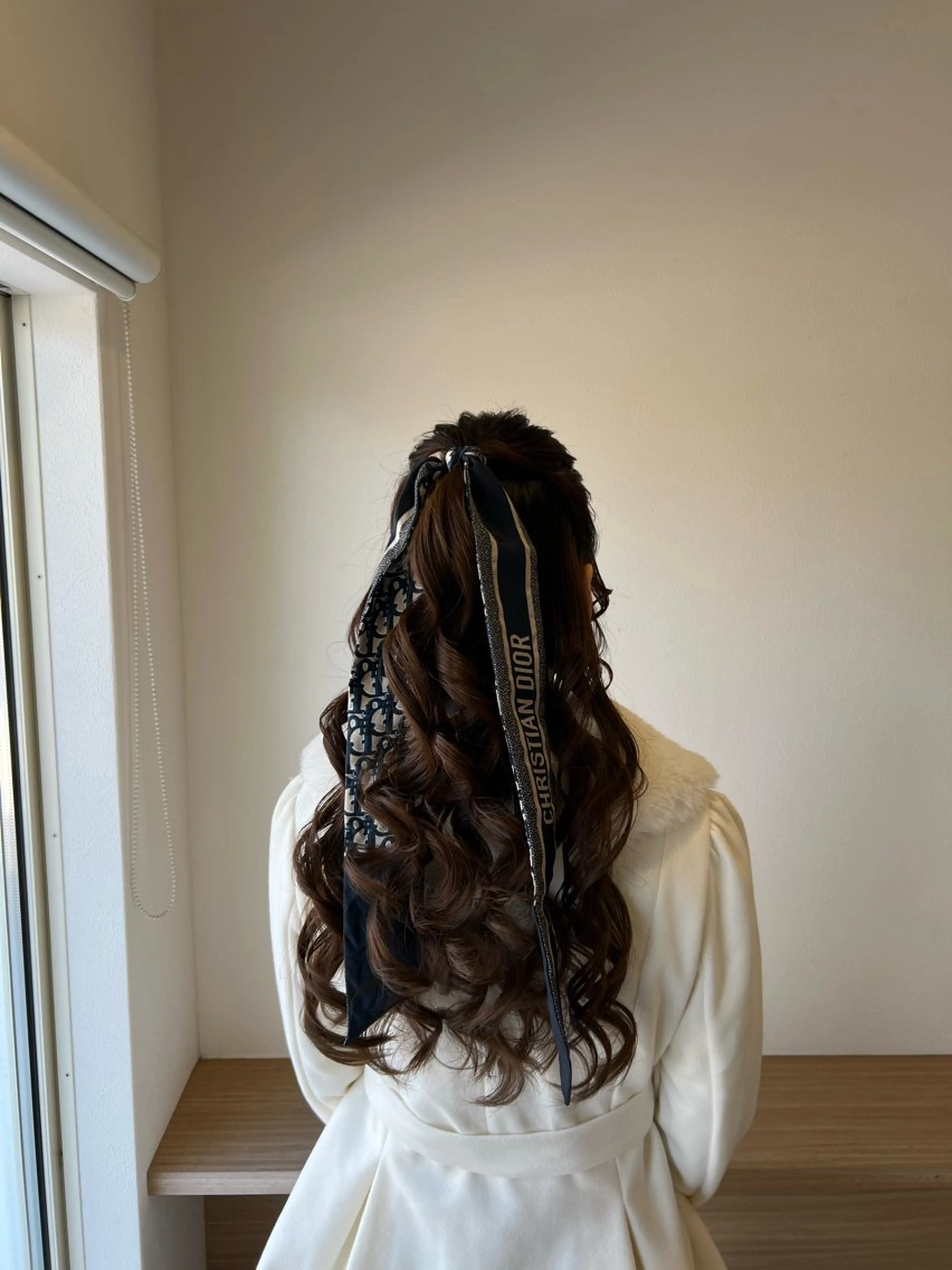 ロング ヘアセット マテリアル 中央駅店のヘアスタイル