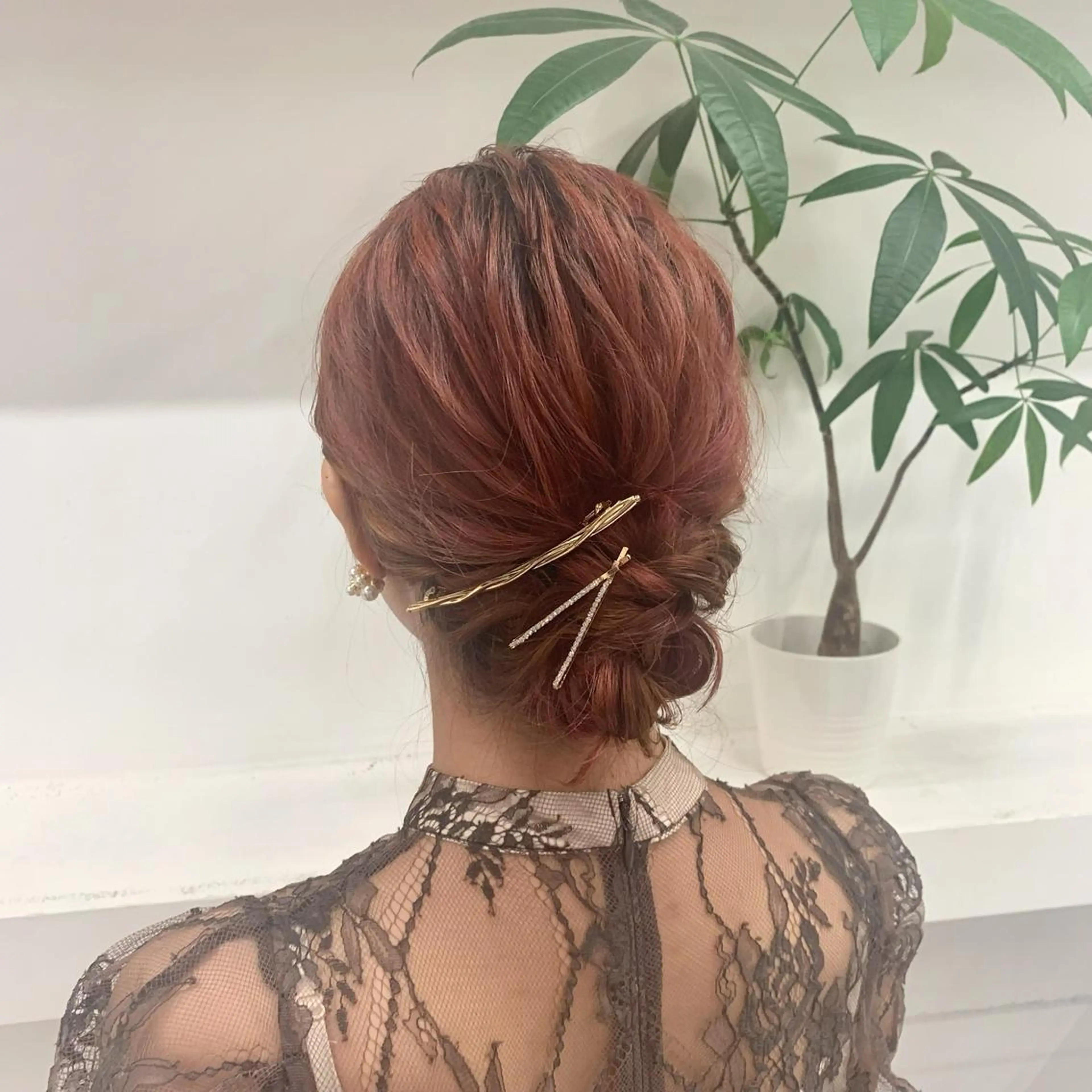 ミディアム ヘアアレンジ ヘアセット 🩶ヘアセット Ayaha🩶のヘアスタイル