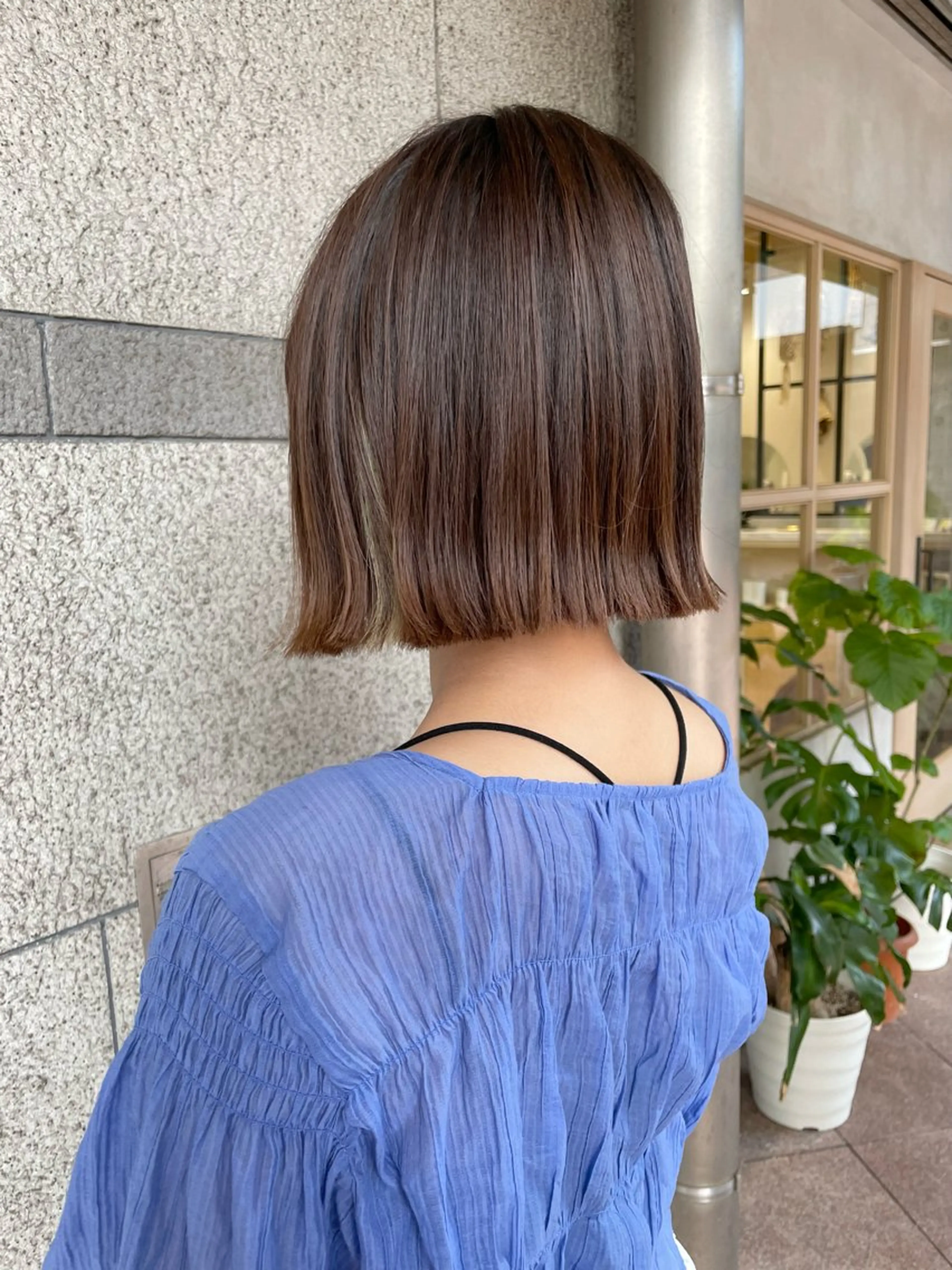 【高級カラー】カット＋透明感カラー＋3ステップトリートメントの写真