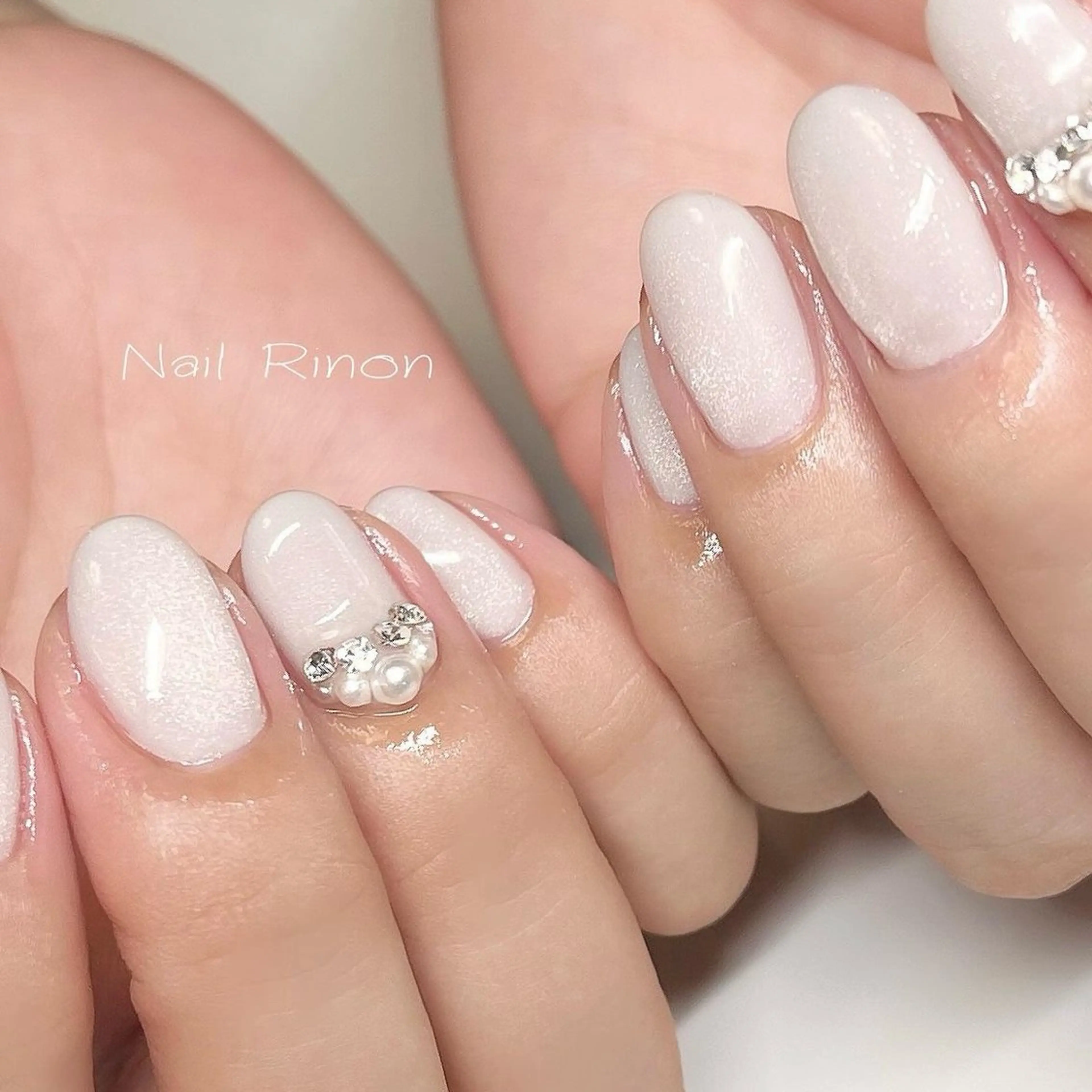 ネイル マグネットネイル ハンドネイル Nail Rinonのネイルデザイン