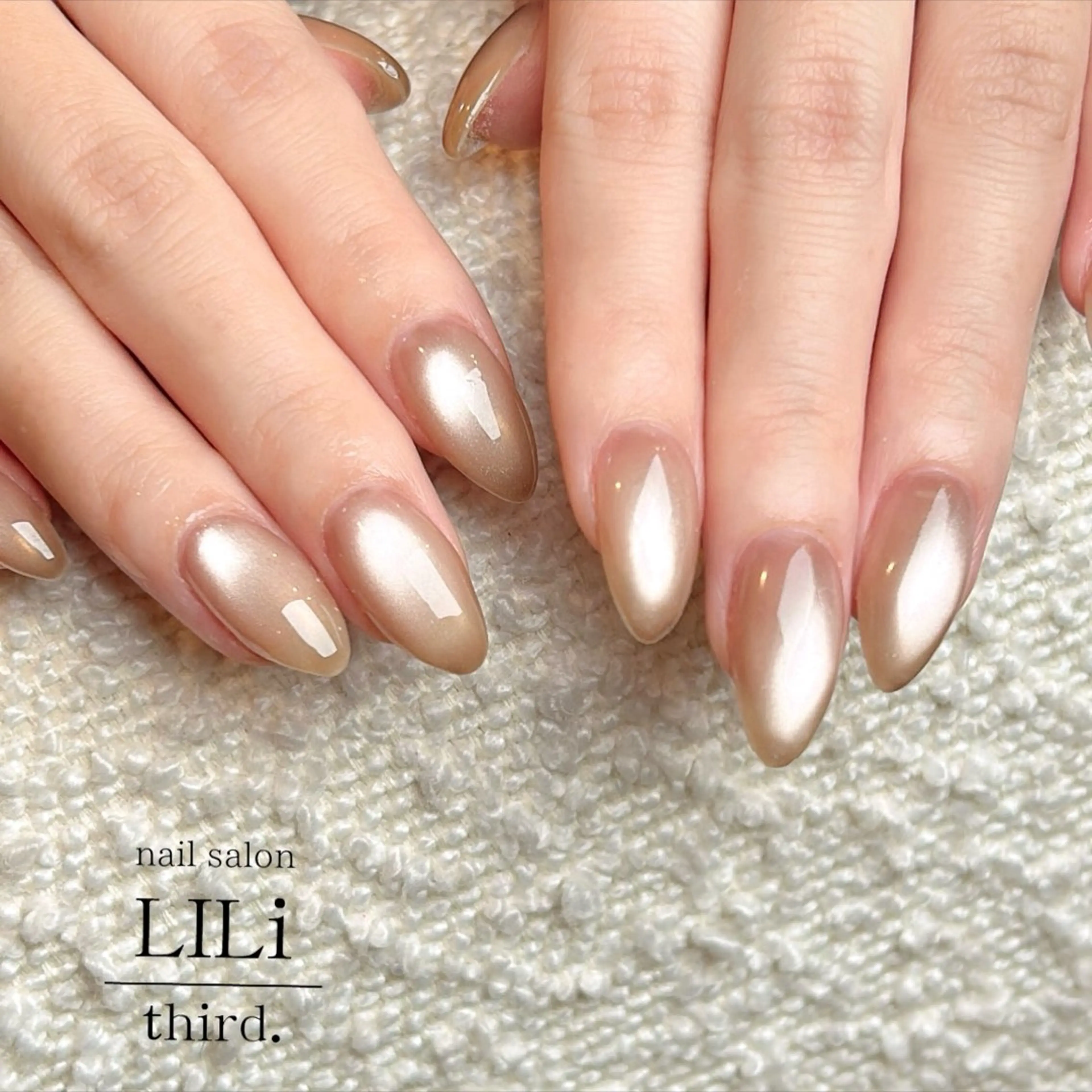 ネイル ハンドネイル nail salon LILi third.所属・Saya ᵕ̈*のネイルデザイン