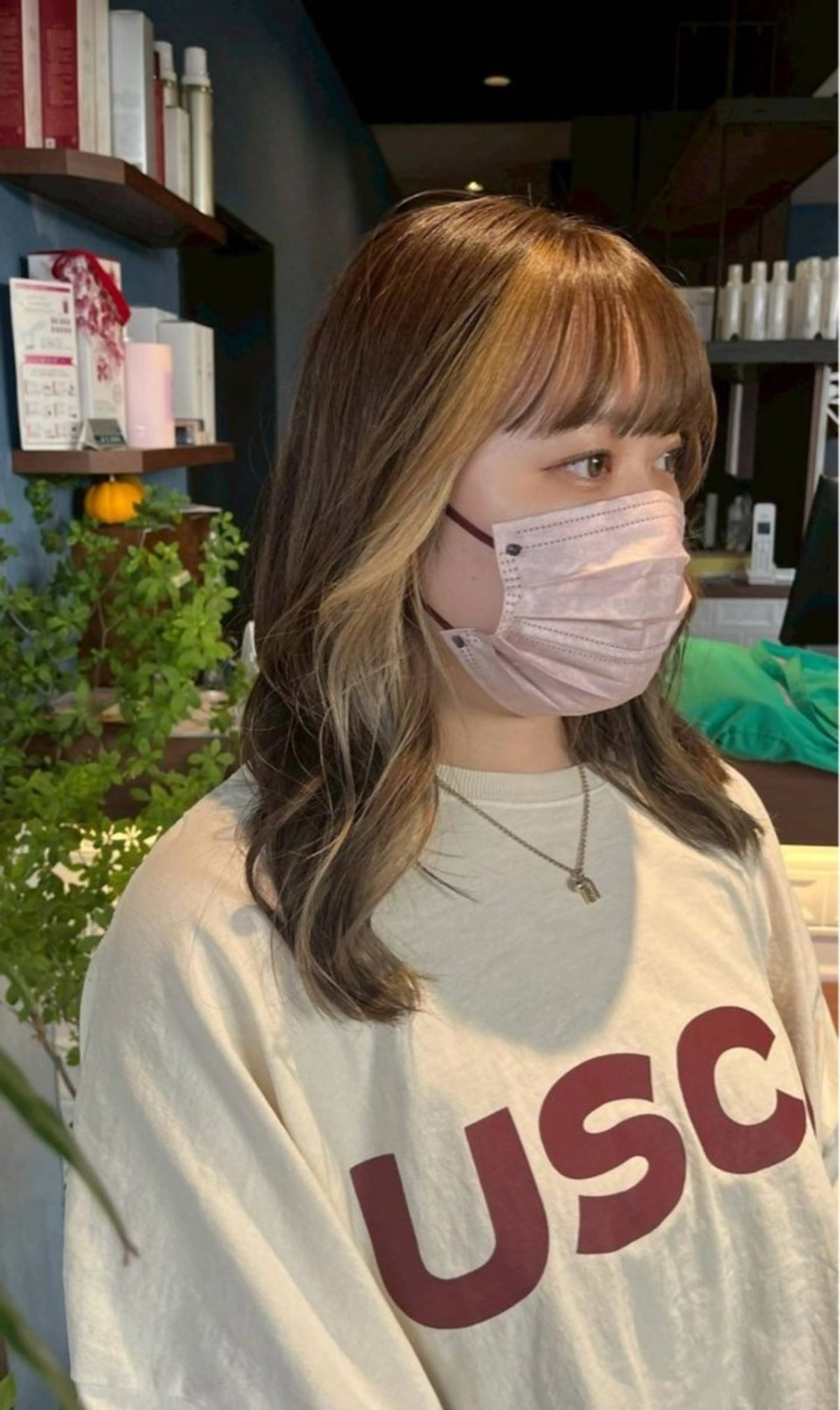 セミロング カラー 🌼kubu🍀 Minami🌼のヘアスタイル