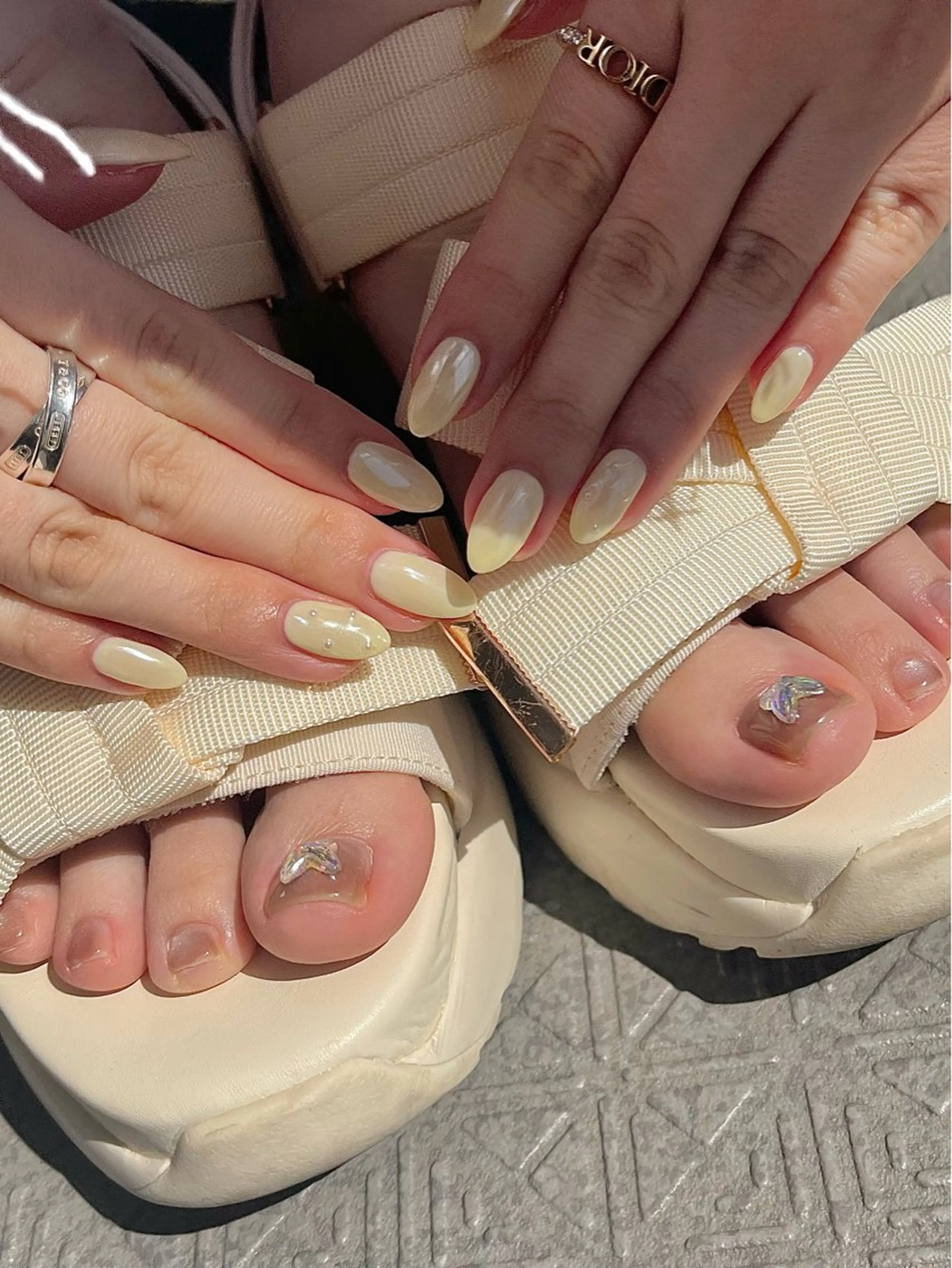 ネイル ハンドネイル フットネイル Nailsalon Fave/Rinaのネイルデザイン