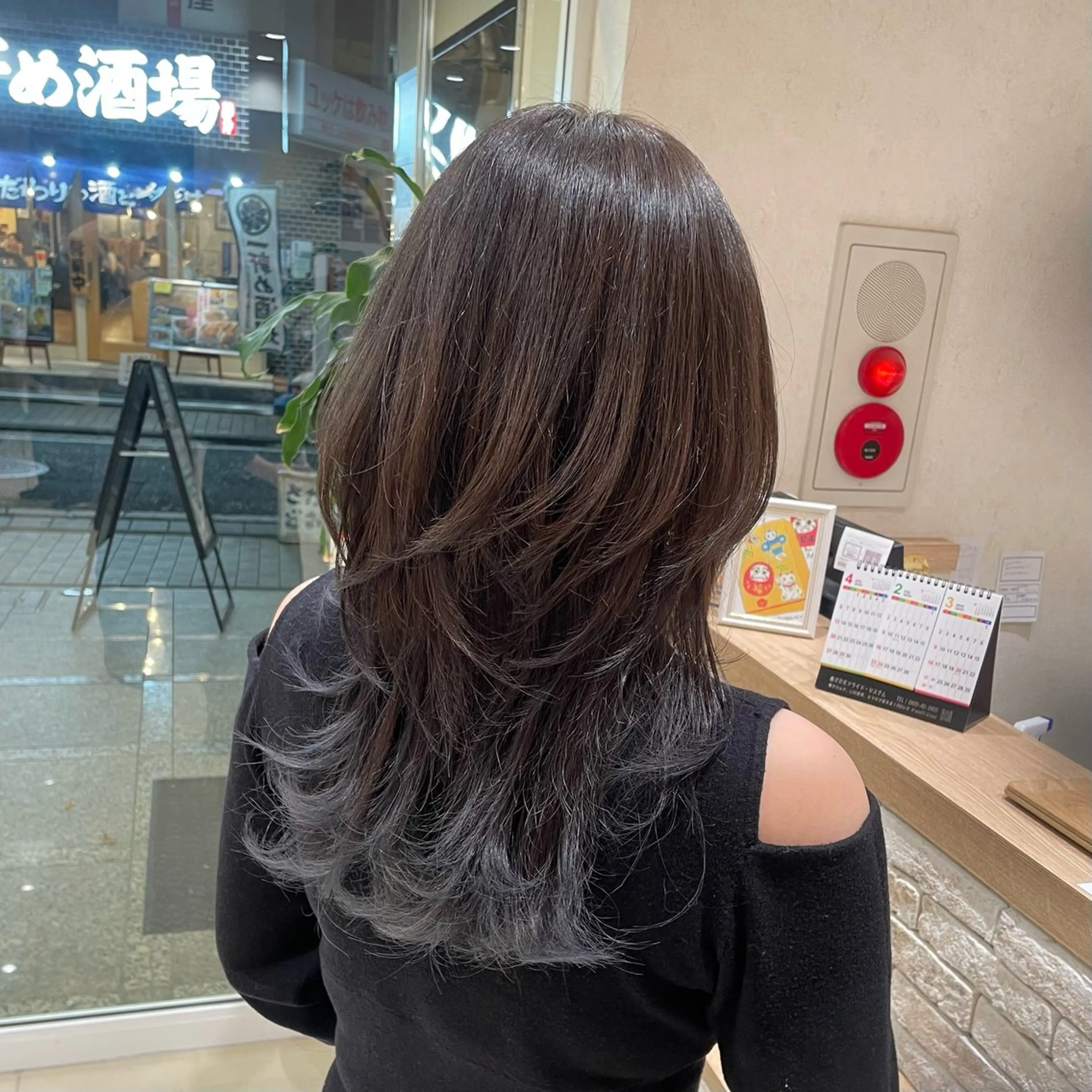 ロング カット ヘアカラー トリートメント ⚜️ウルフカット⚜️ タナミ　ミハルのヘアスタイル