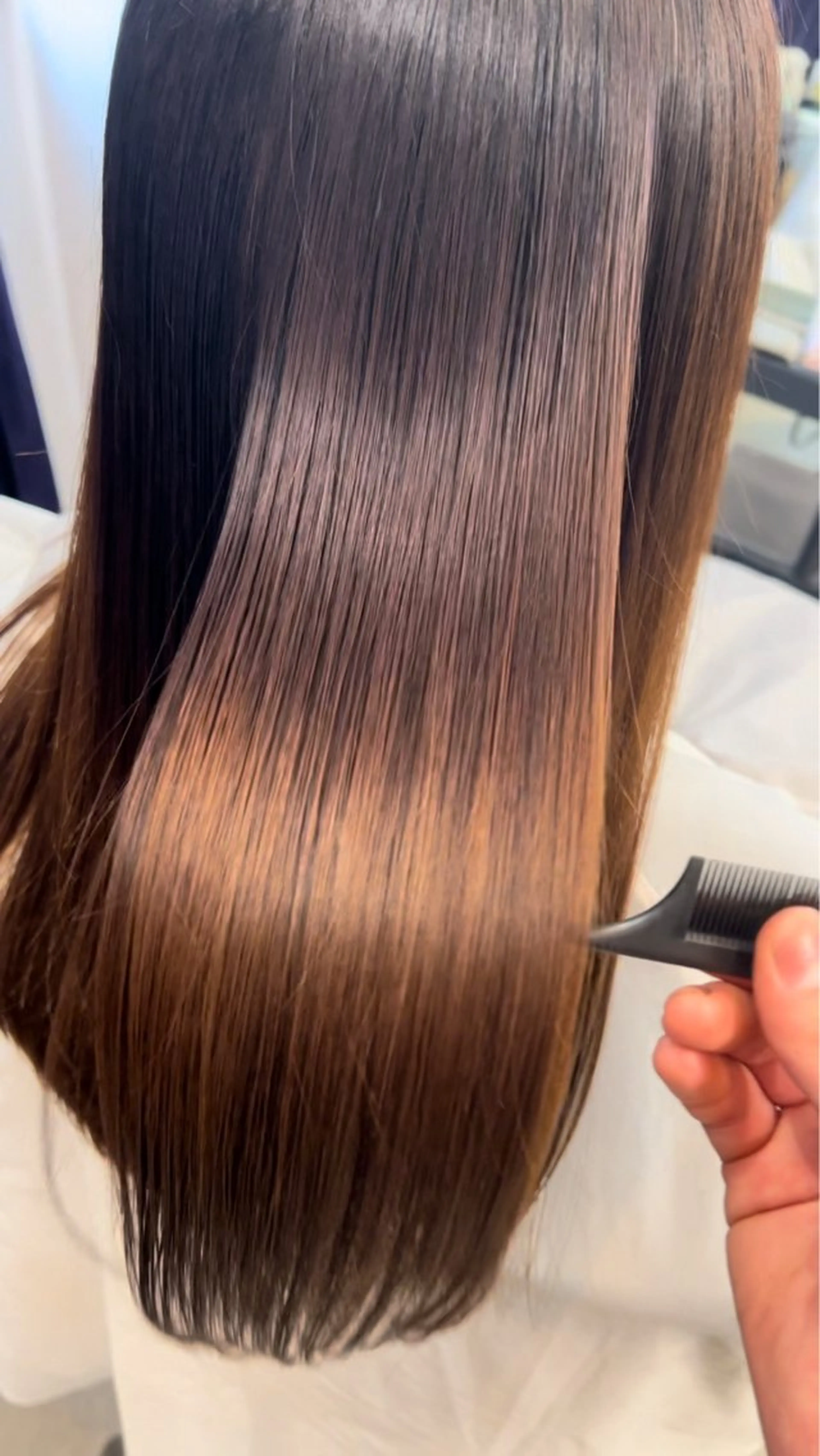 ロング 紙屋町ショート /ボブ　パーマ河内蓮のヘアスタイル