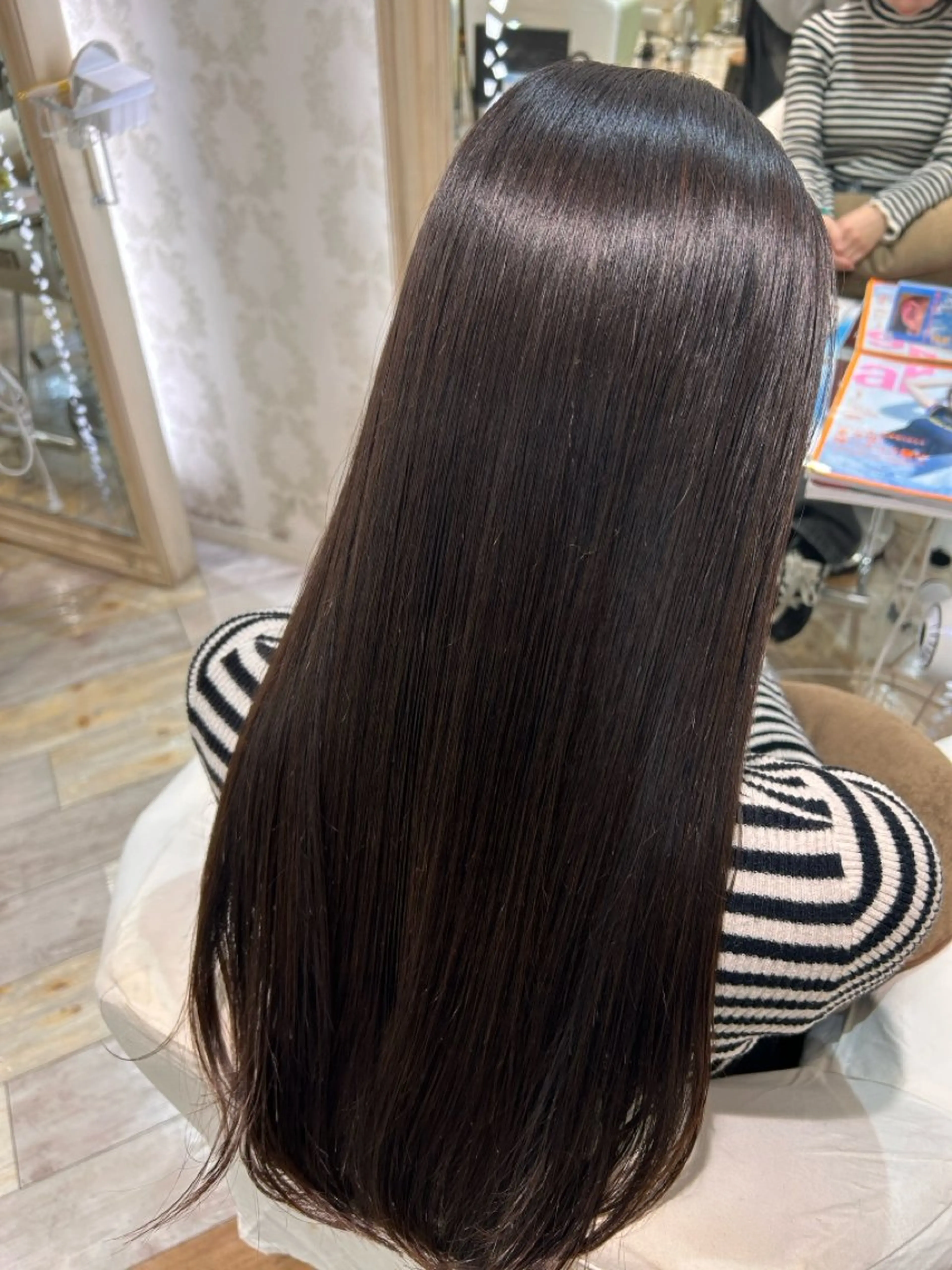 ロング カット 釣谷 優心のヘアスタイル