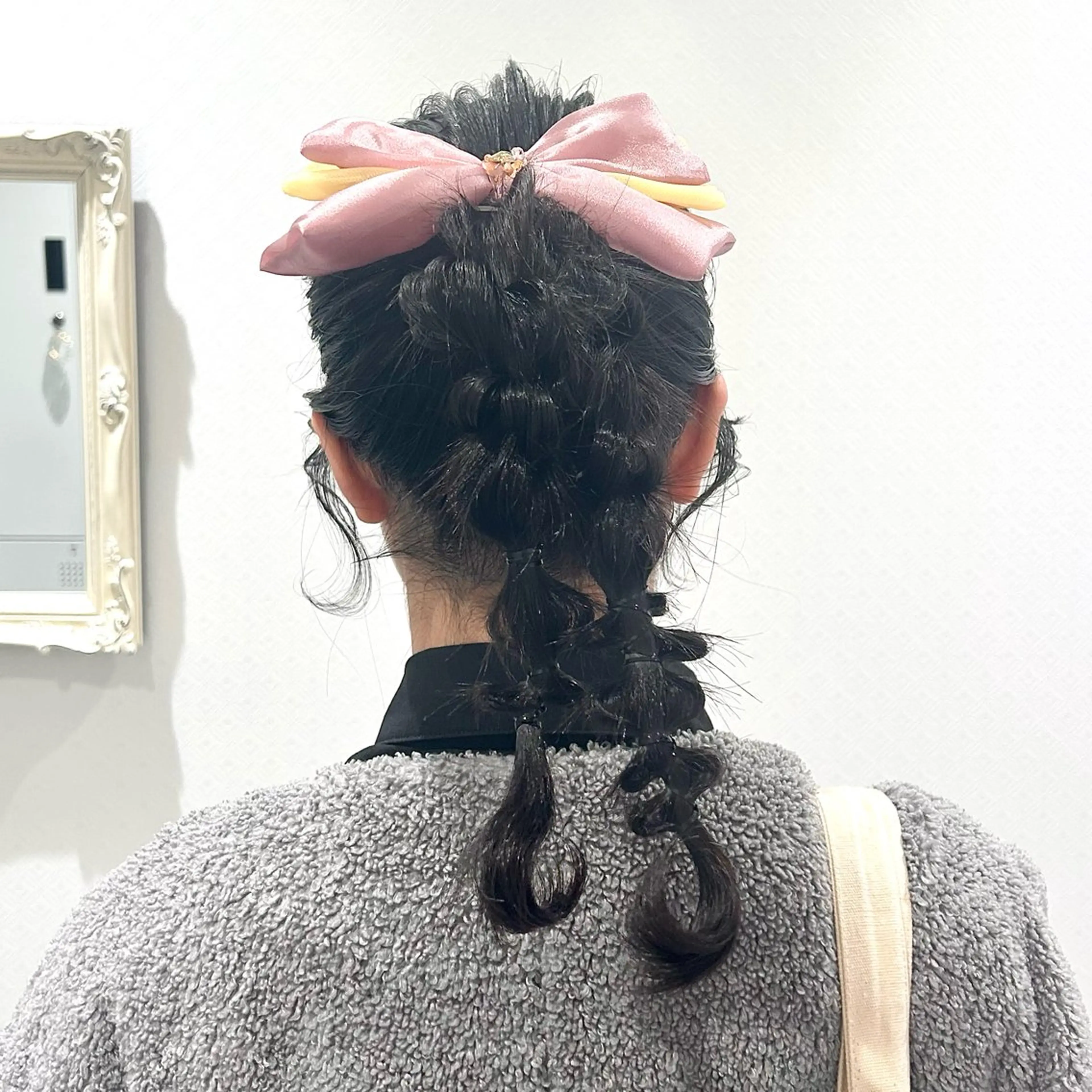 セミロング ヘアアレンジ ヘアセット 🍓女性専用サロン/ こころ🍓のヘアスタイル