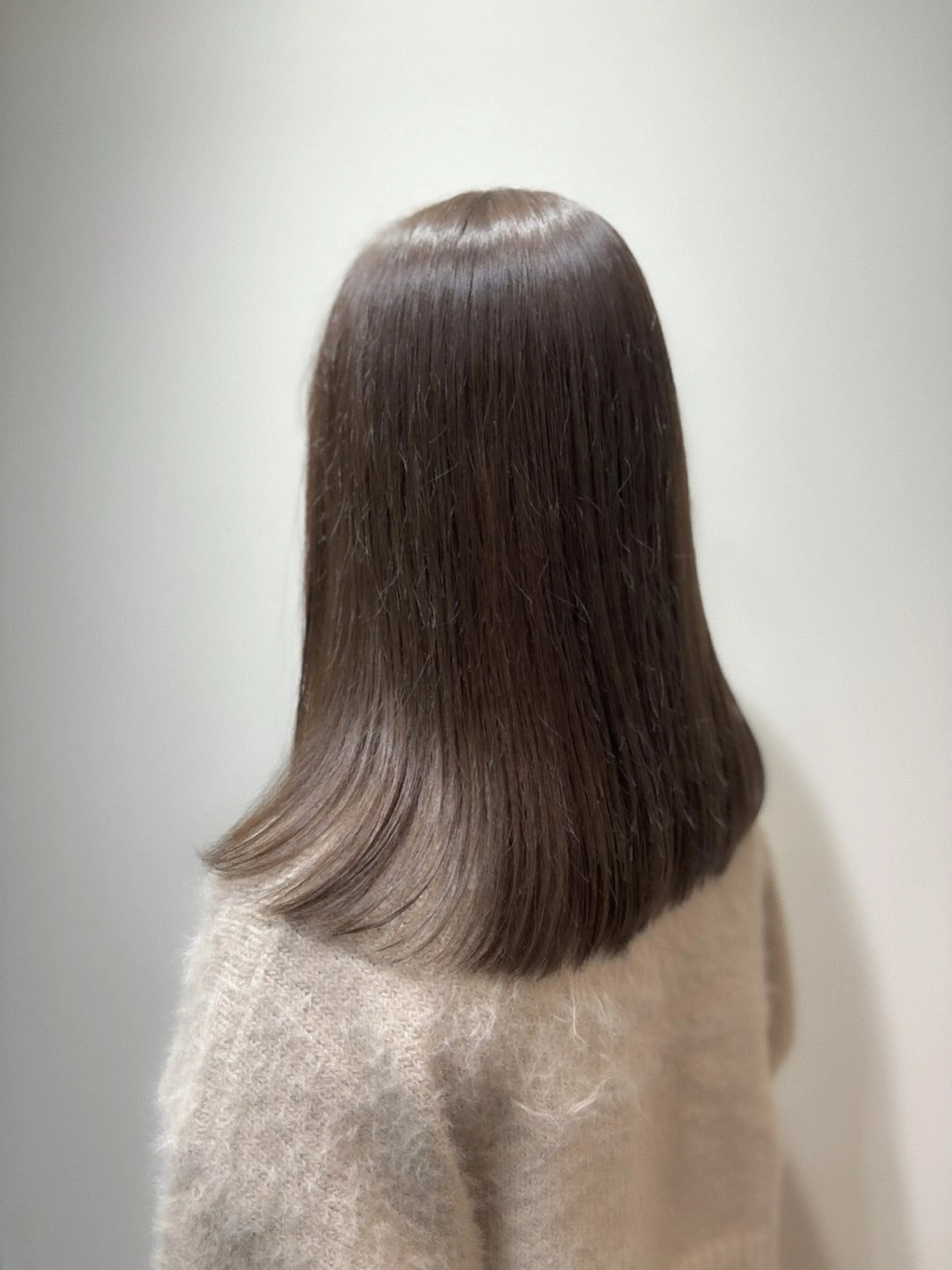 ミディアム カラー ベージュカラー ヘアカラー ducha所属・DUCHA Tomida naoのヘアスタイル