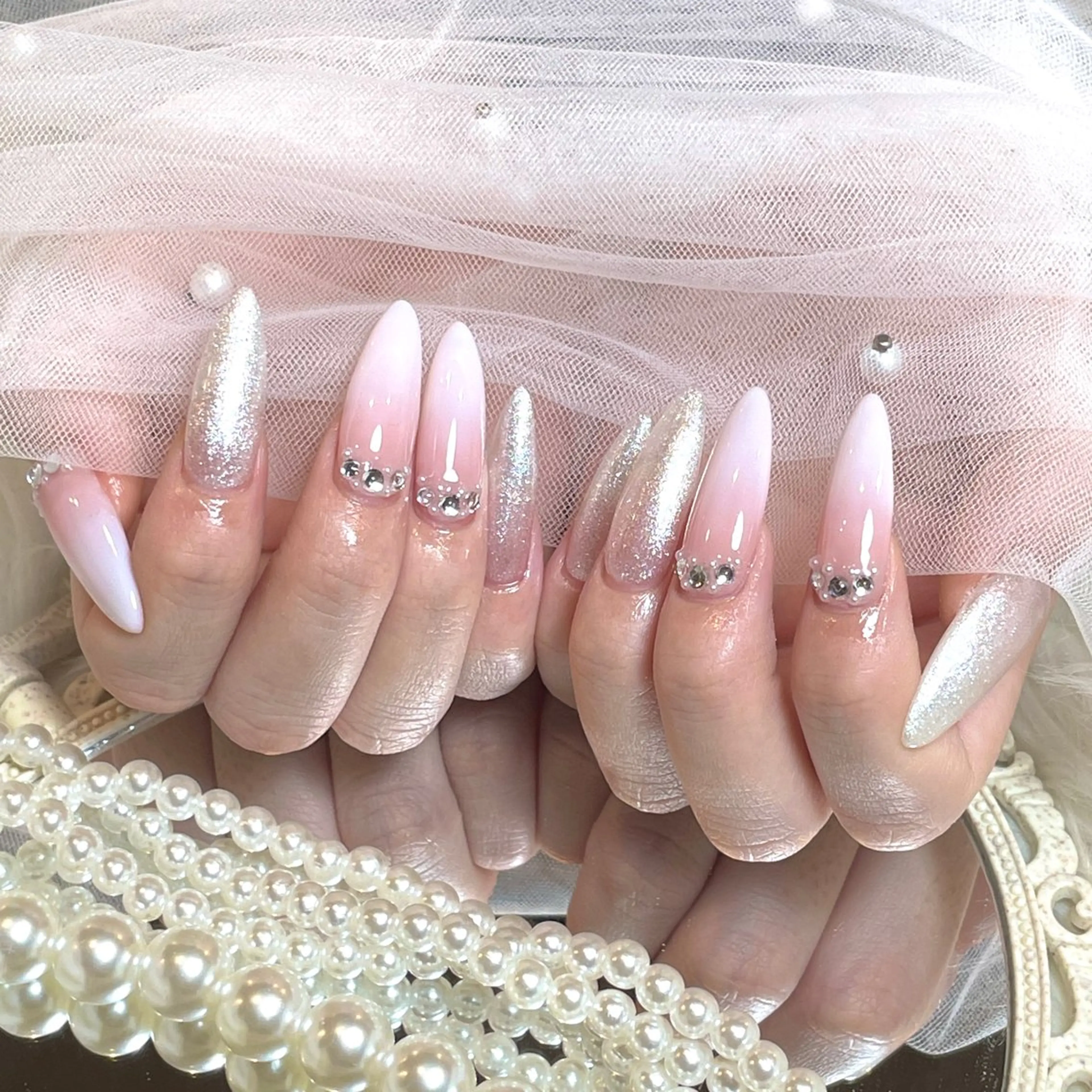 ネイル ハンドネイル nailsalon Moa【モア】所属・yurika 🌷.*･ﾟのネイルデザイン