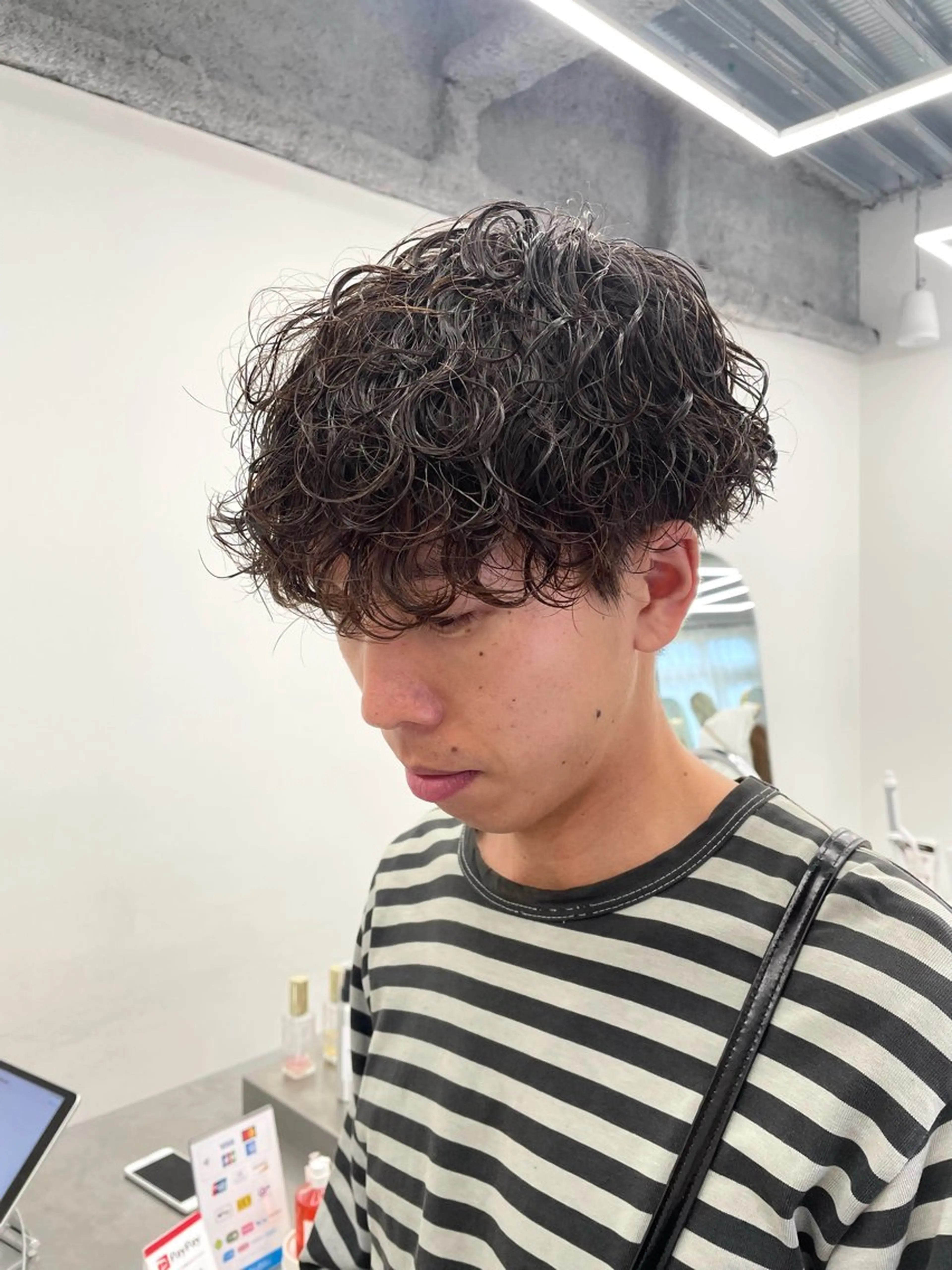 メンズ カット パーマ 【メンズ指名数 NO.1】マルヤマのヘアスタイル