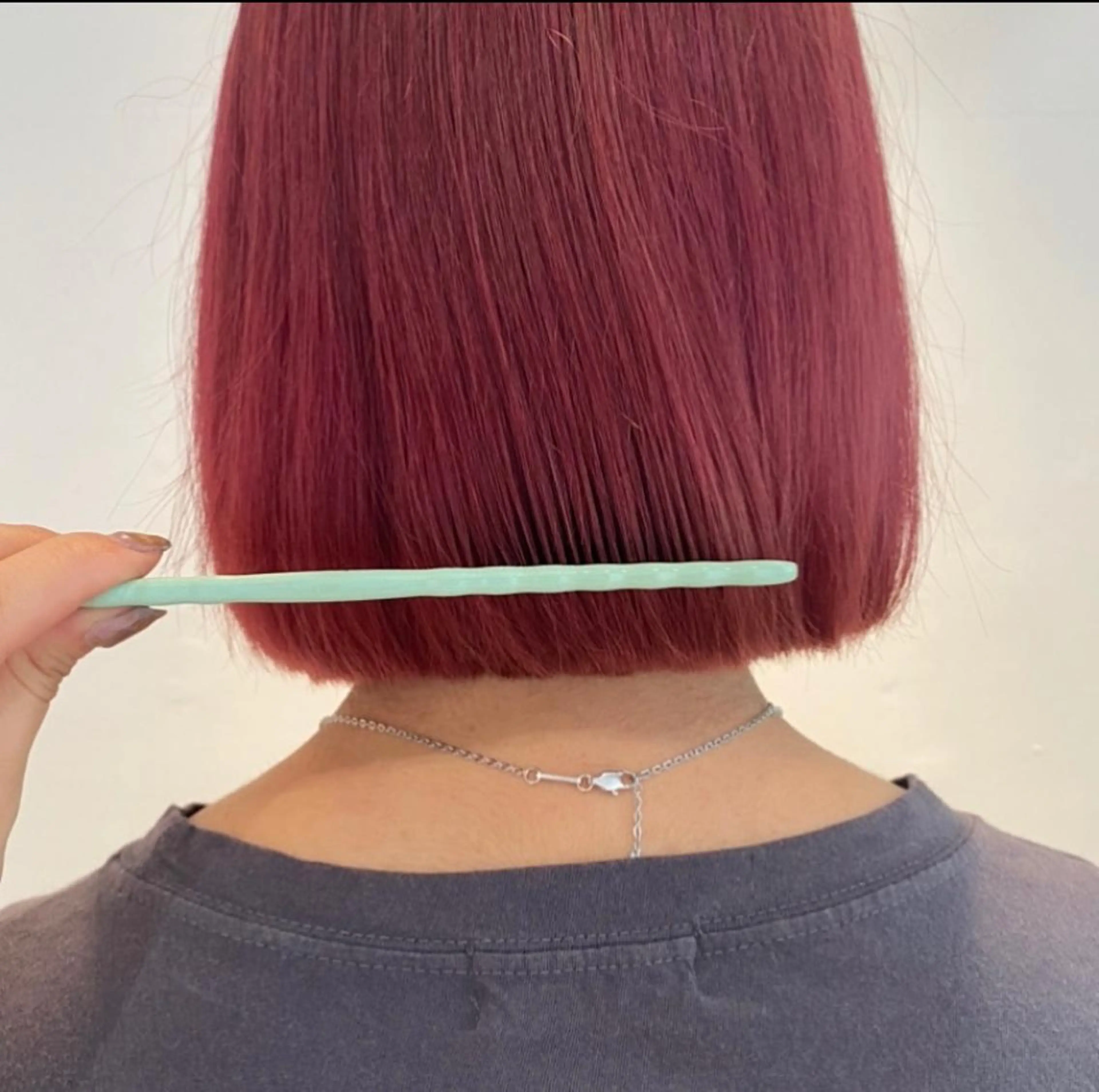 ミディアム カラー AO所属・RISAKO 艶髪モテヘア🎀府中のヘアスタイル