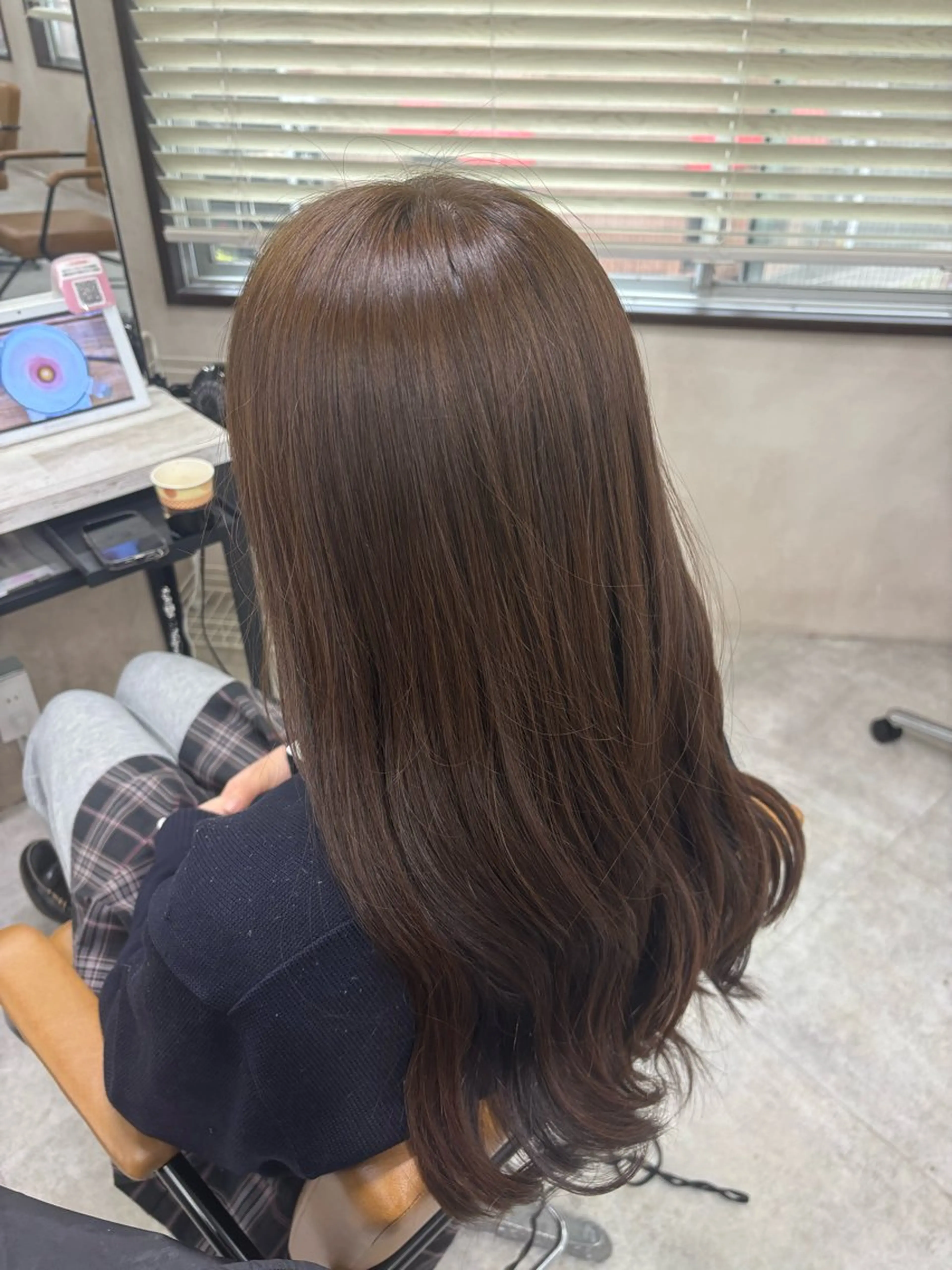 ロング カラー ヘアカラー トリートメント 🐈‍⬛Namie 🐈‍⬛のヘアスタイル