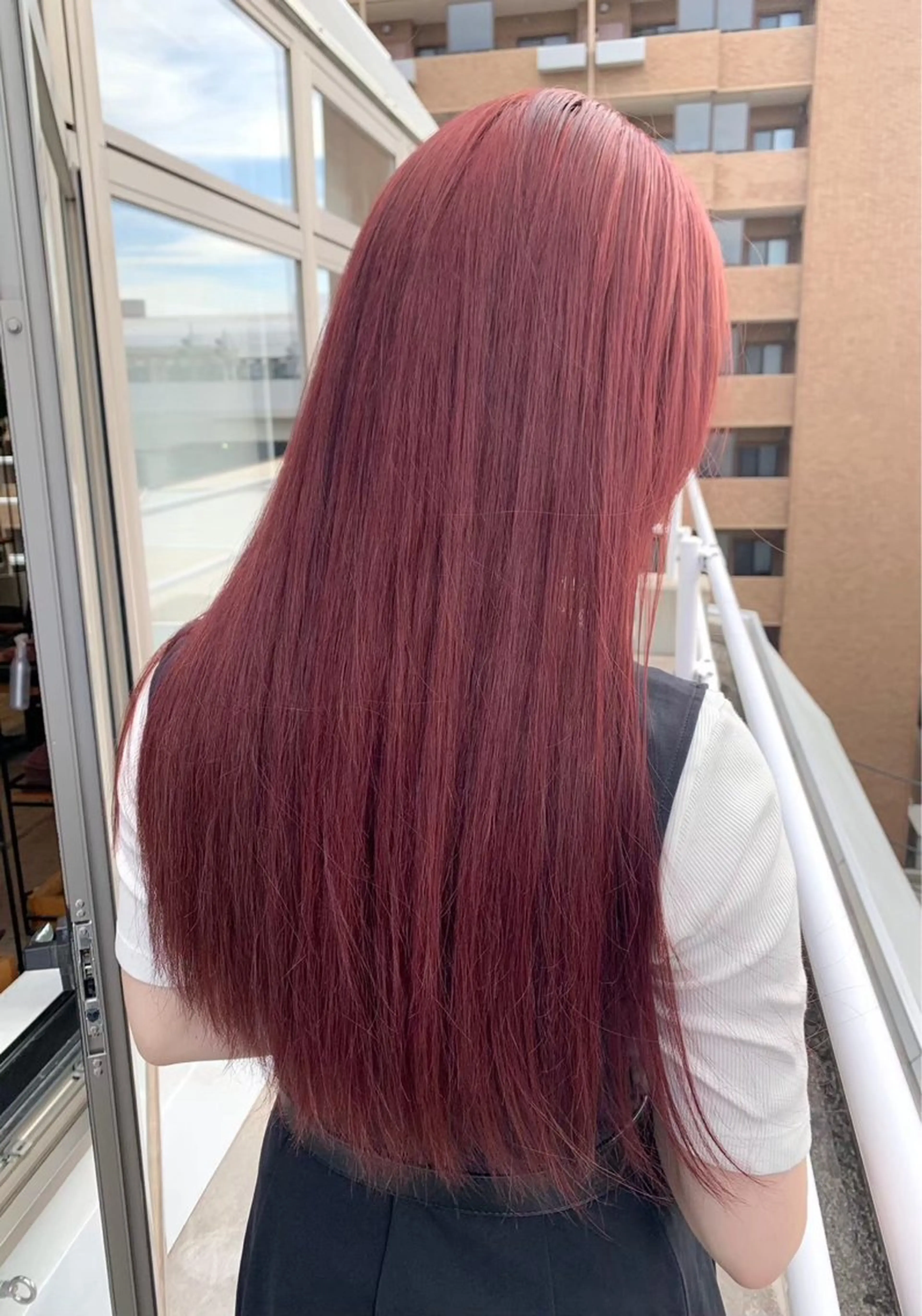 ロング カラー カット ヘアカラー トリートメント 柔らかベージュ🩰/ 新潟駅/くるみのヘアスタイル