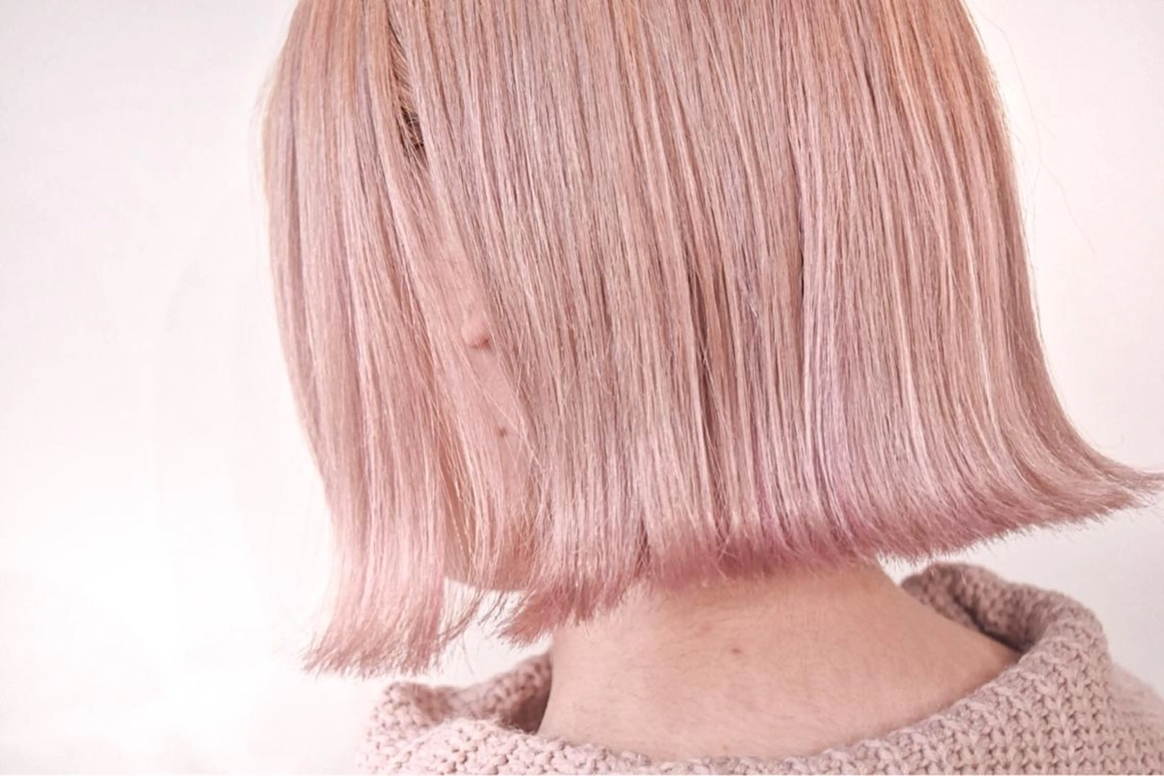 ショート カラー ピンクカラー ハイトーンカラー RYUのヘアスタイル