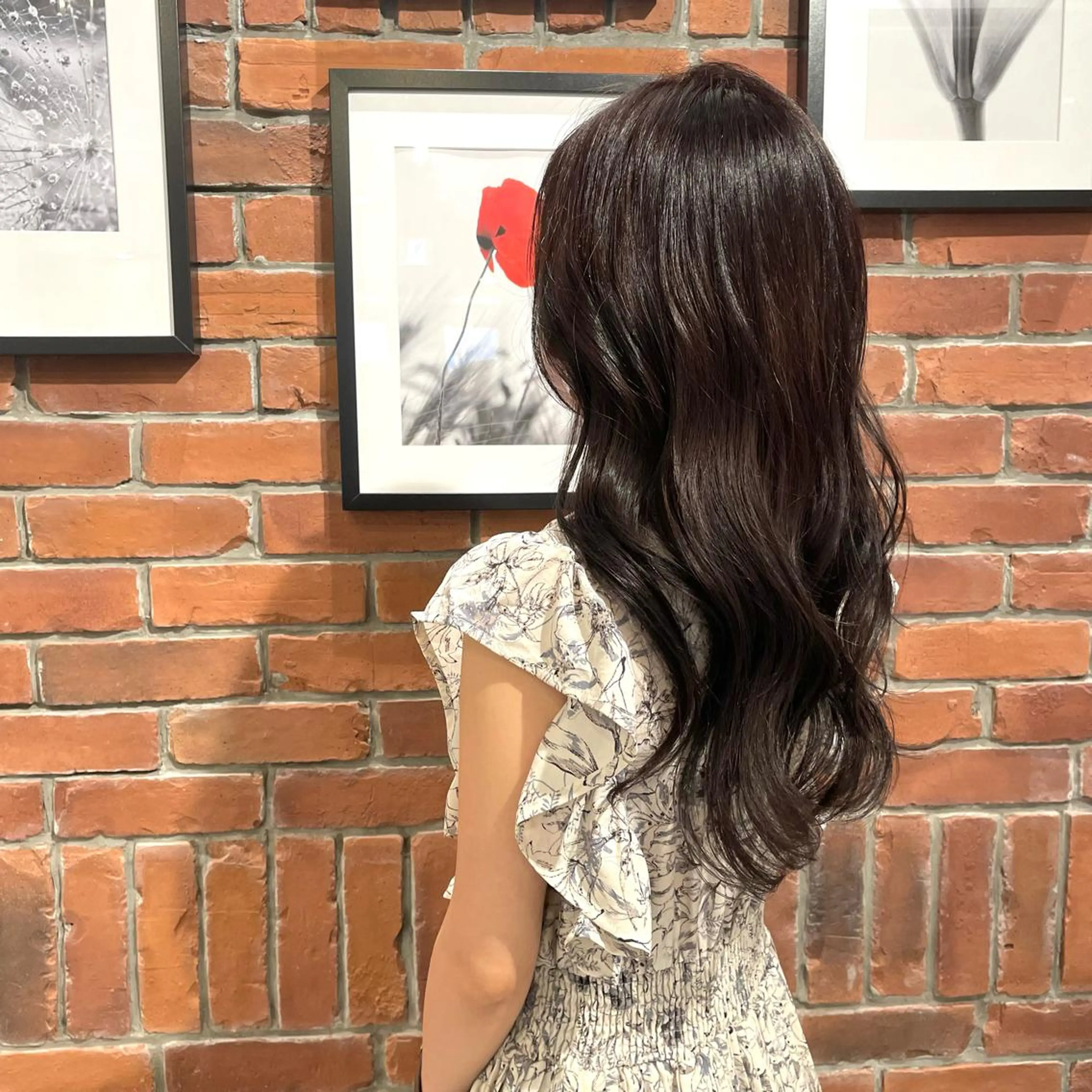 ロング カラー moon tico brae所属・顔まわりcut🌿 Hinakoのヘアスタイル