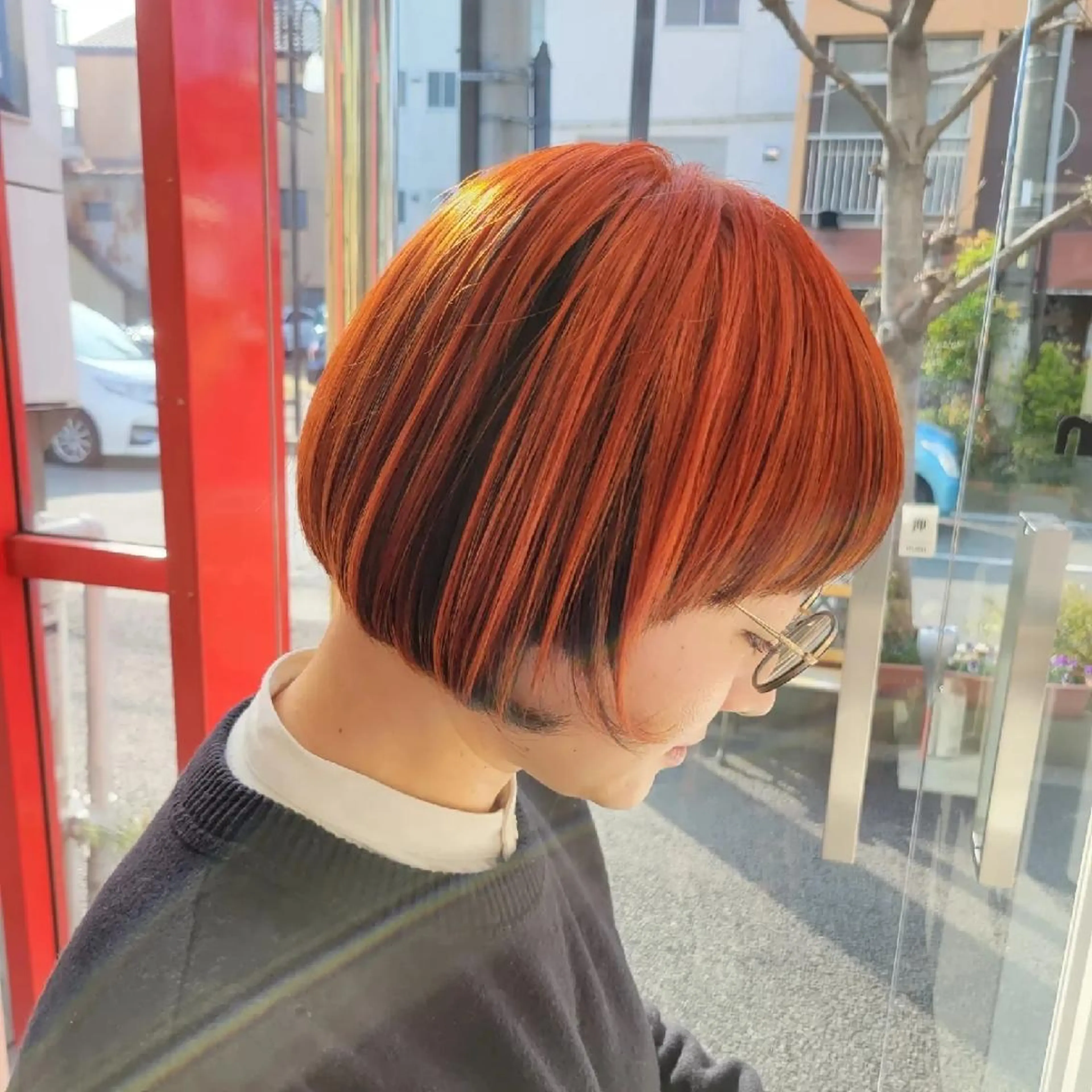 ヴィダルサスーンカット&デザインカラー(ハイライト、ローライト、バレイヤージュなど)の写真