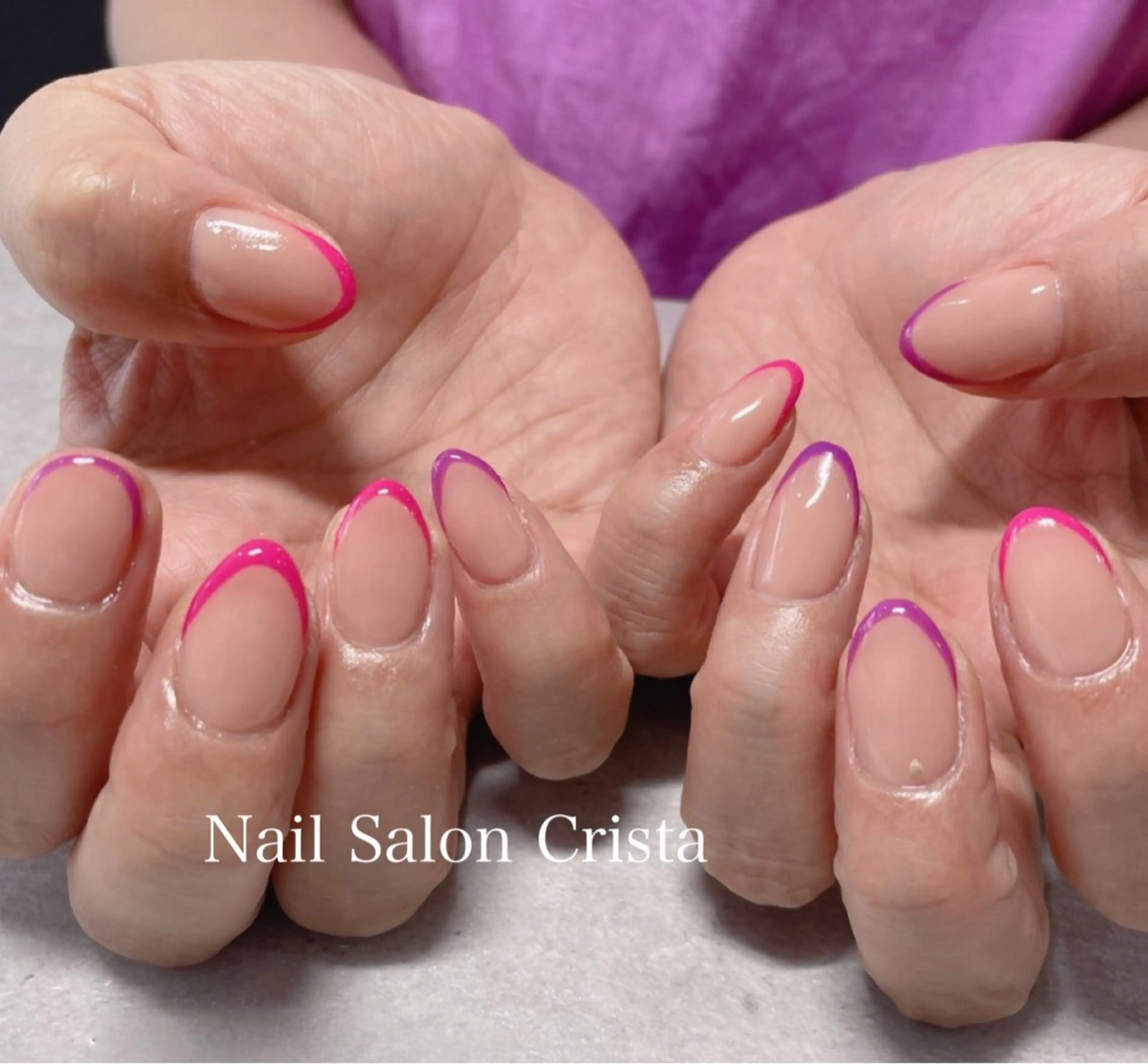 ネイル ジェルネイル パラジェル CRISTA所属・CRISTA MOMOのネイルデザイン