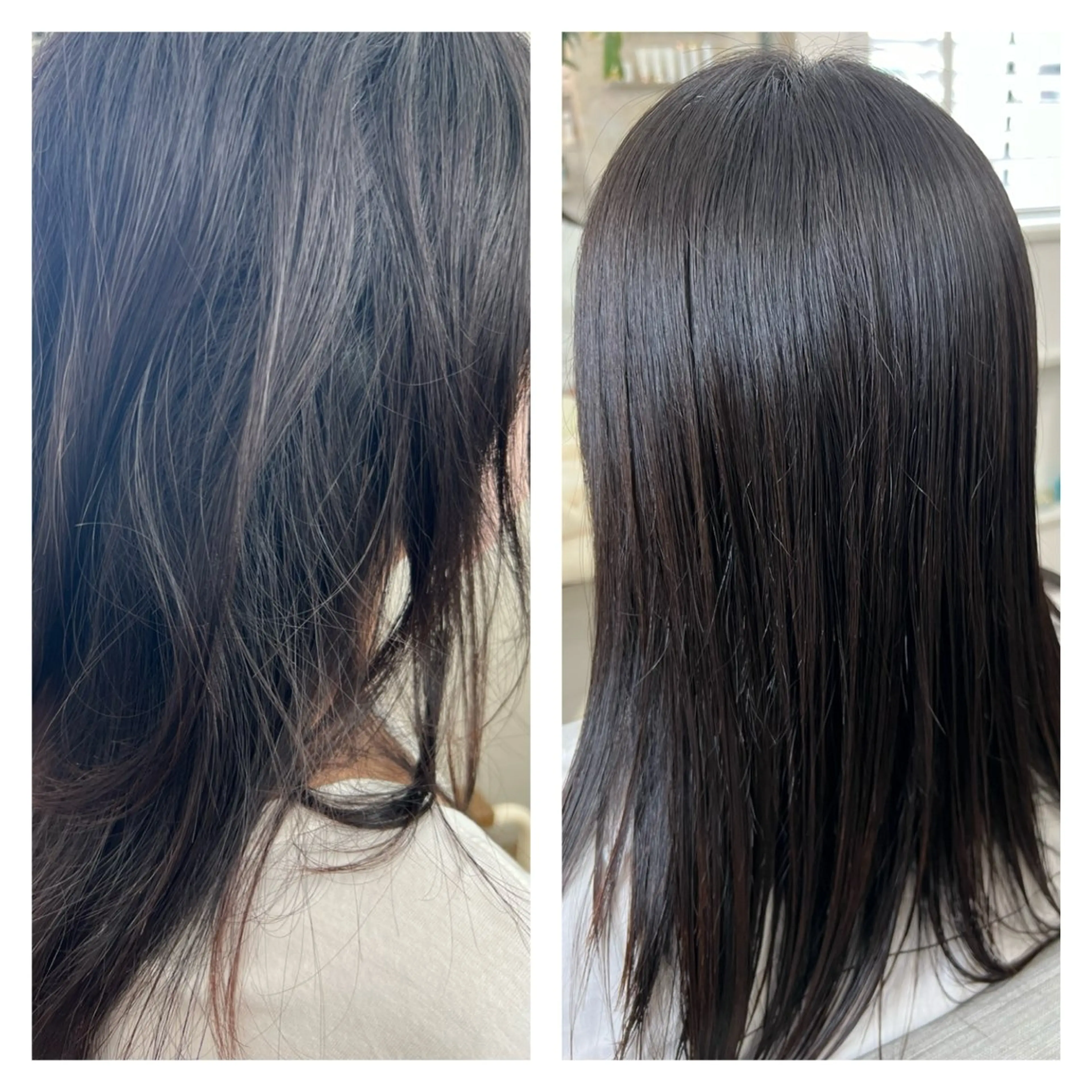 セミロング 顔周りカット トリートメント 似合わせ／ショート 菊田のヘアスタイル