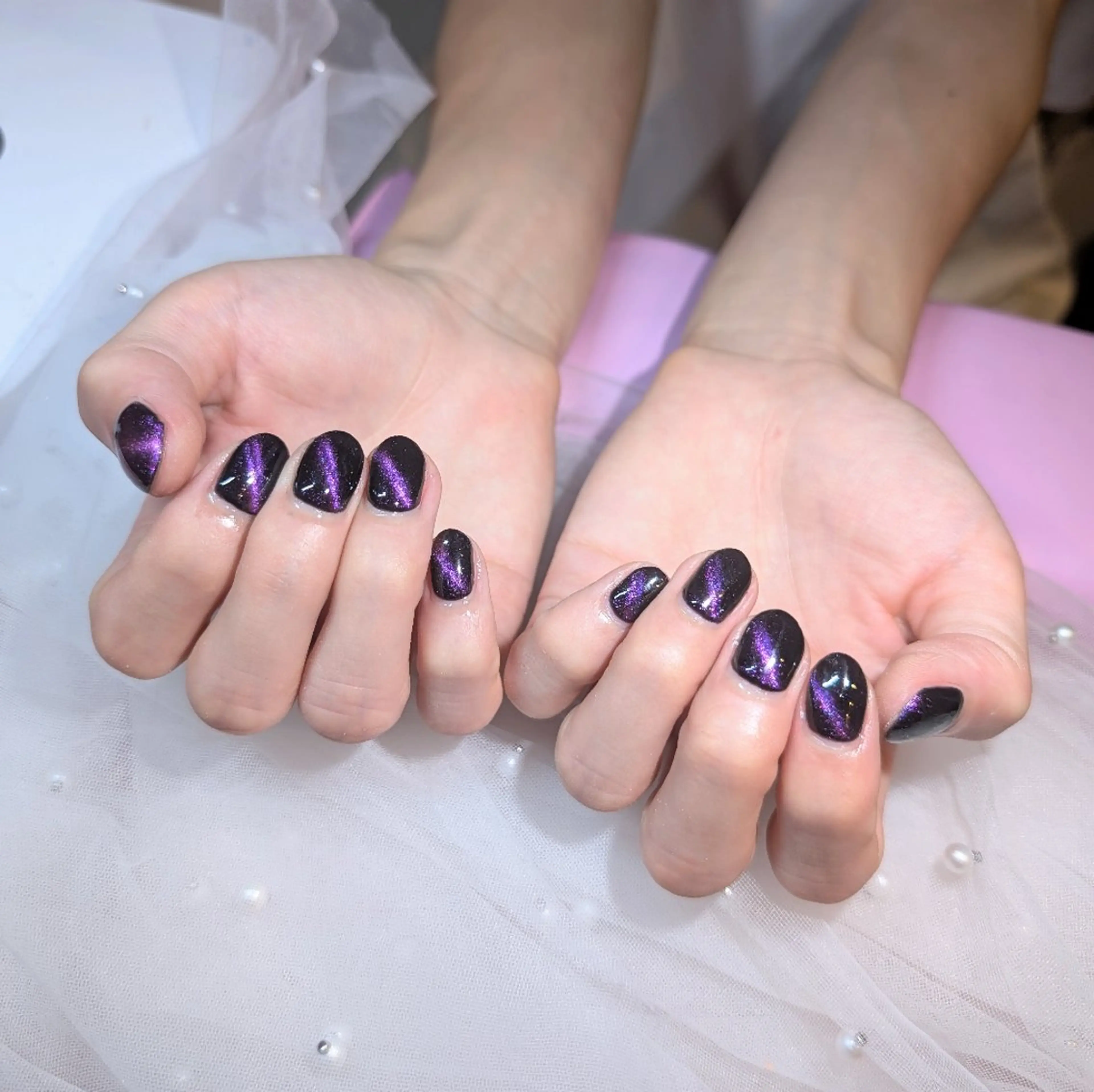 ネイル マグネットネイル メンズネイル ハンドネイル PINKY所属・PINKY♡ YUIのネイルデザイン