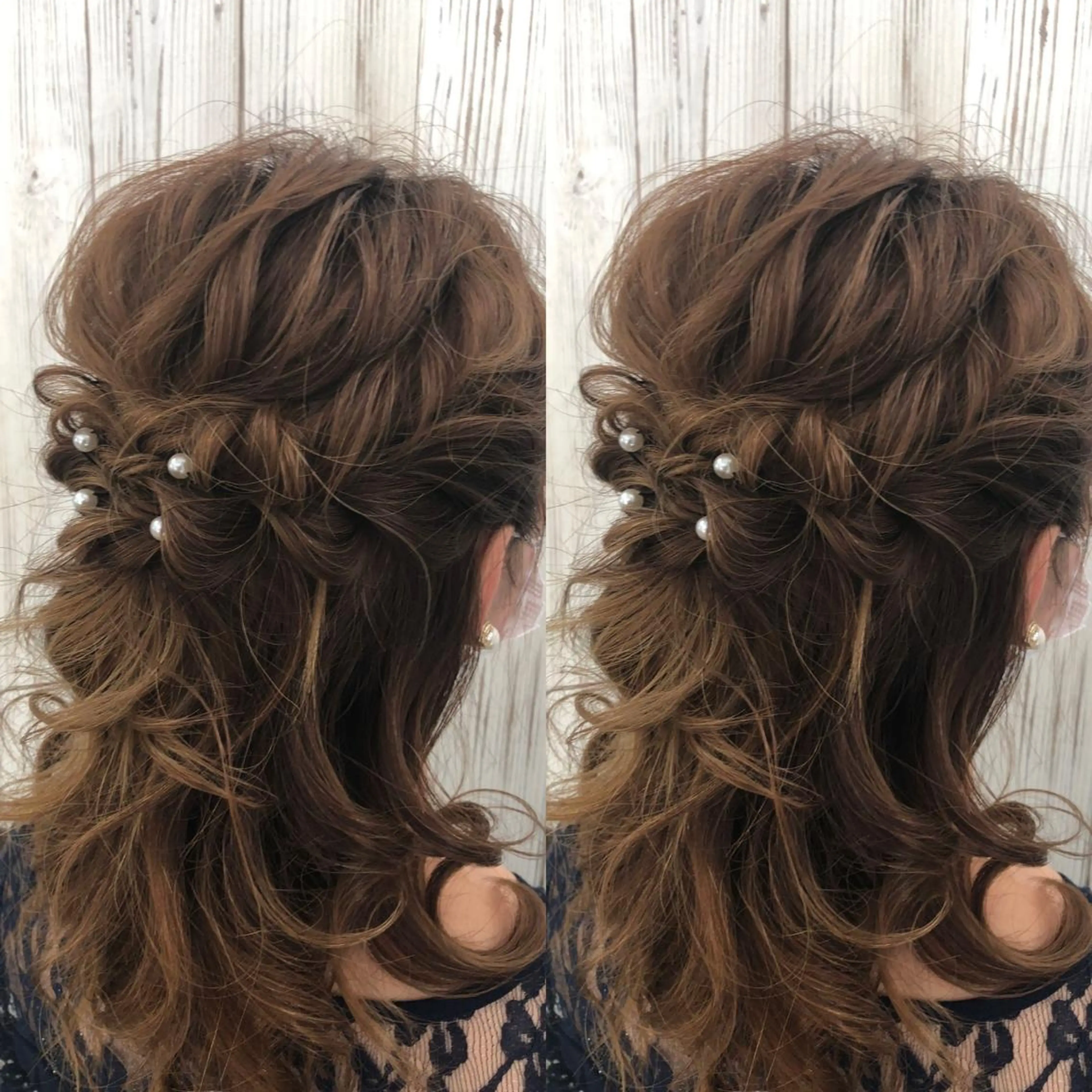 ヘアアレンジ 結婚式・ブライダル ヘアセット ヘアサロンオスカー 岸和田蛸地蔵店のヘアスタイル