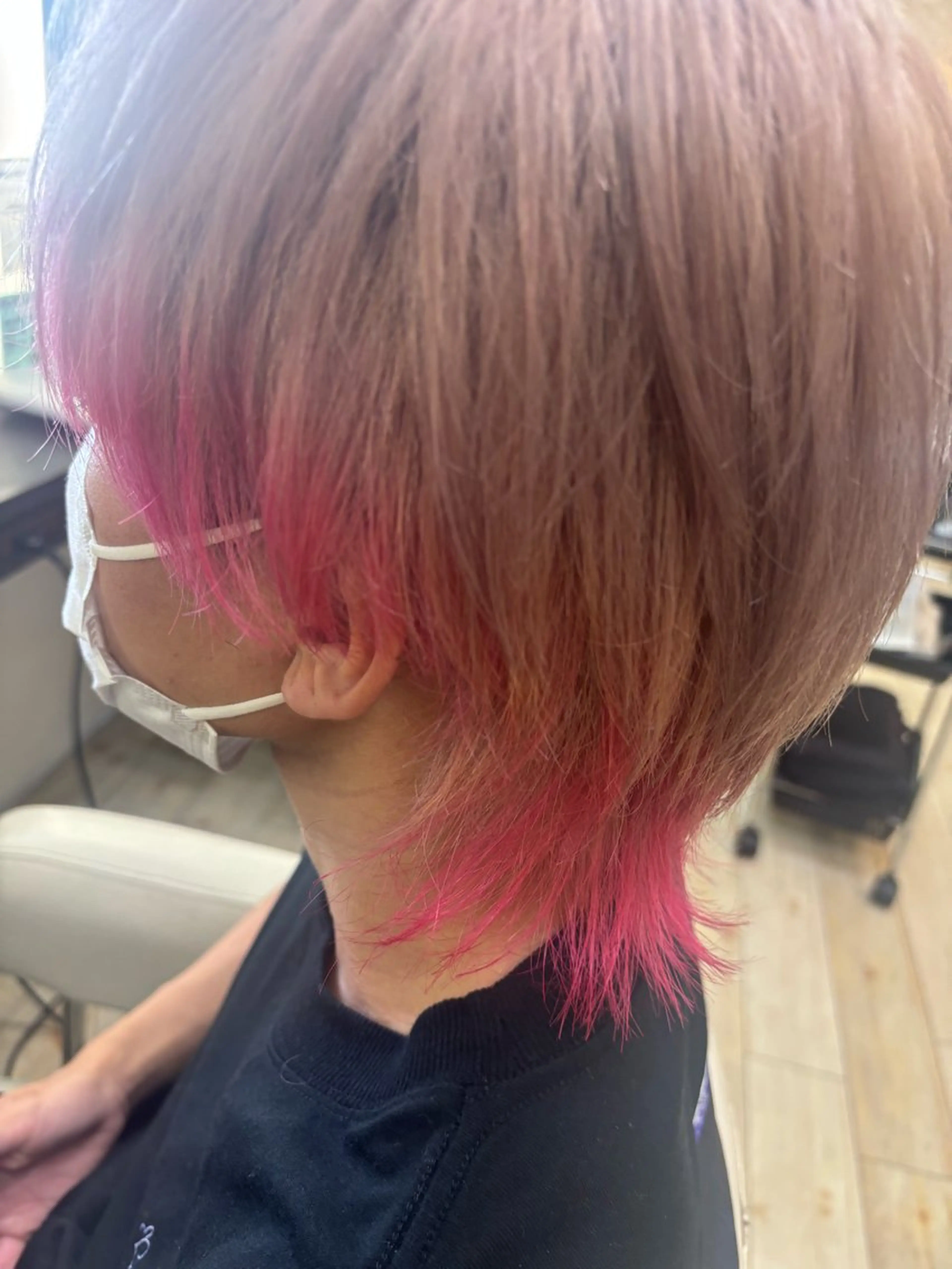 ショート カラー メンズ ルプラボウ 石黒よう子のヘアスタイル