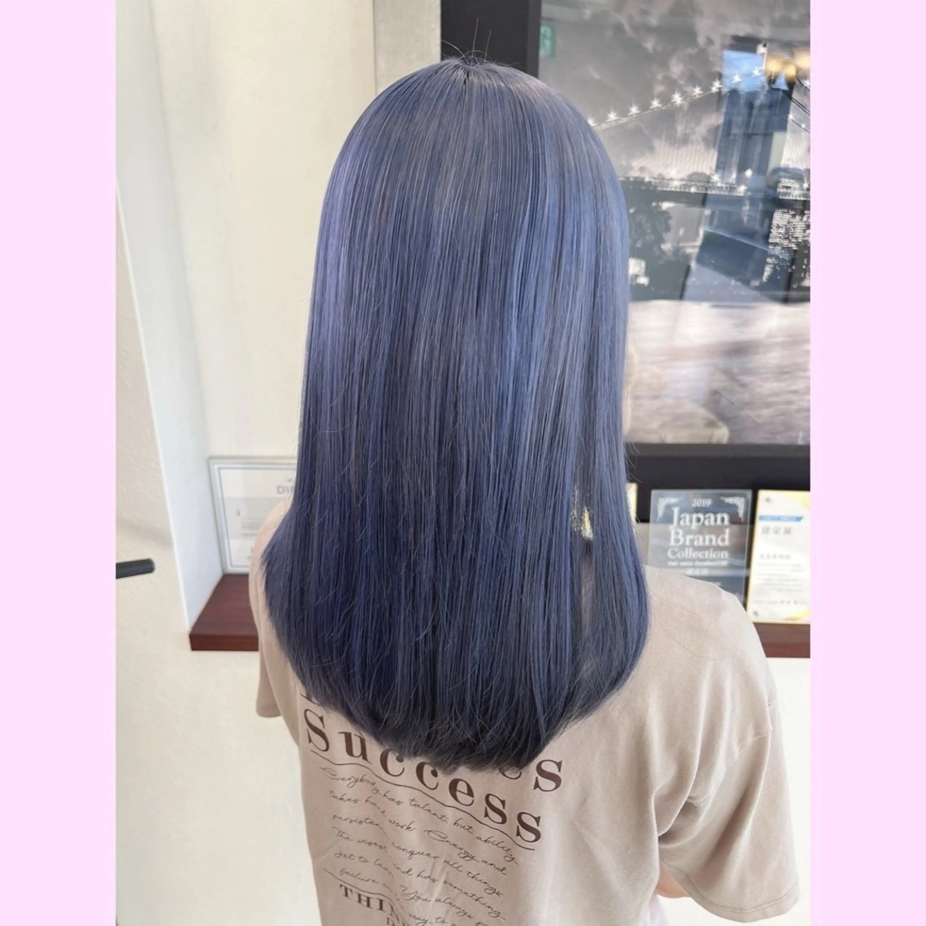 カラー 岐阜グレージュカラー 韓国ヘアLinaのヘアスタイル