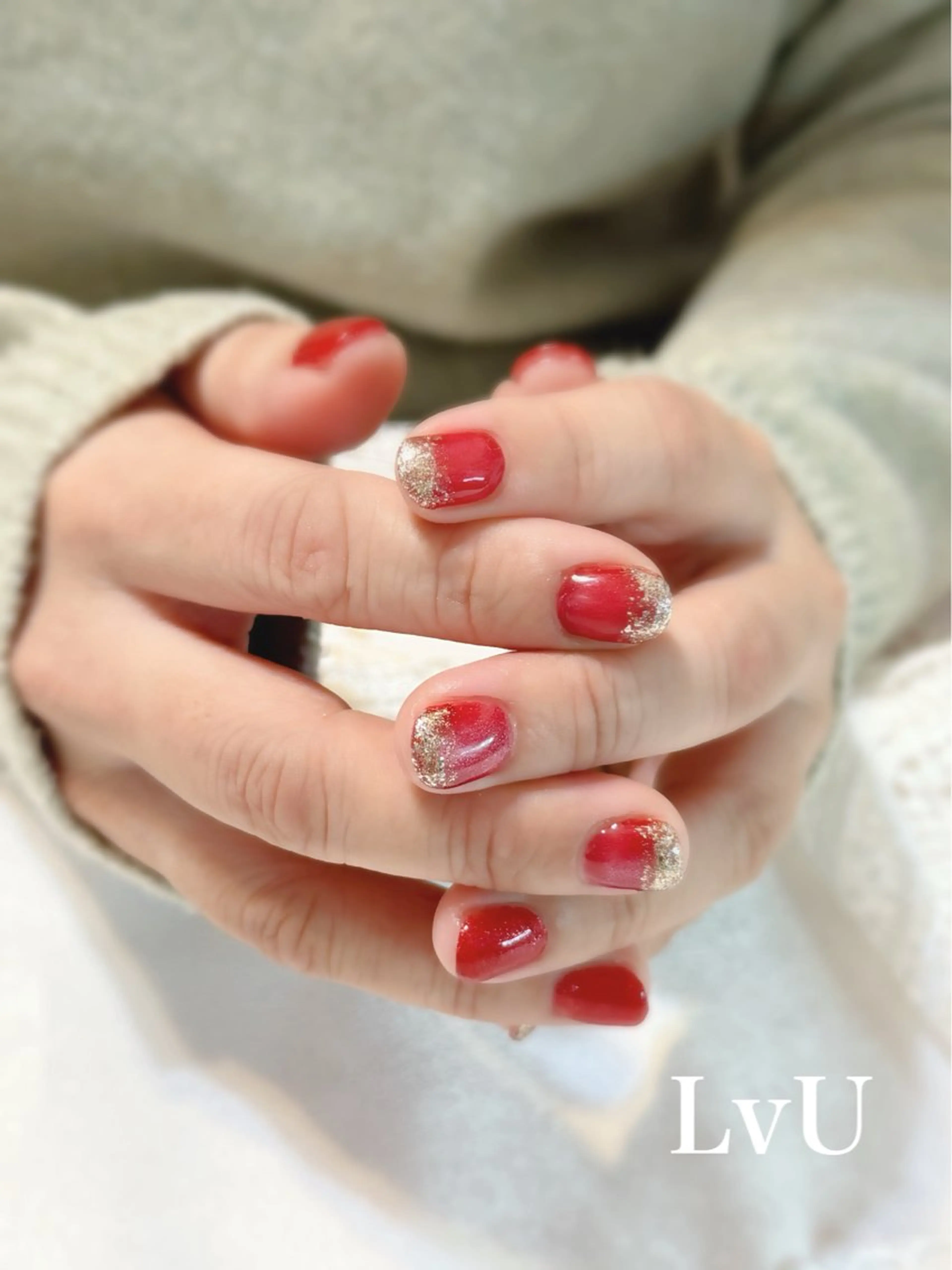 ネイル マグネットネイル ハンドネイル ハンドケア LvU(ラブユー) Asayamaのネイルデザイン