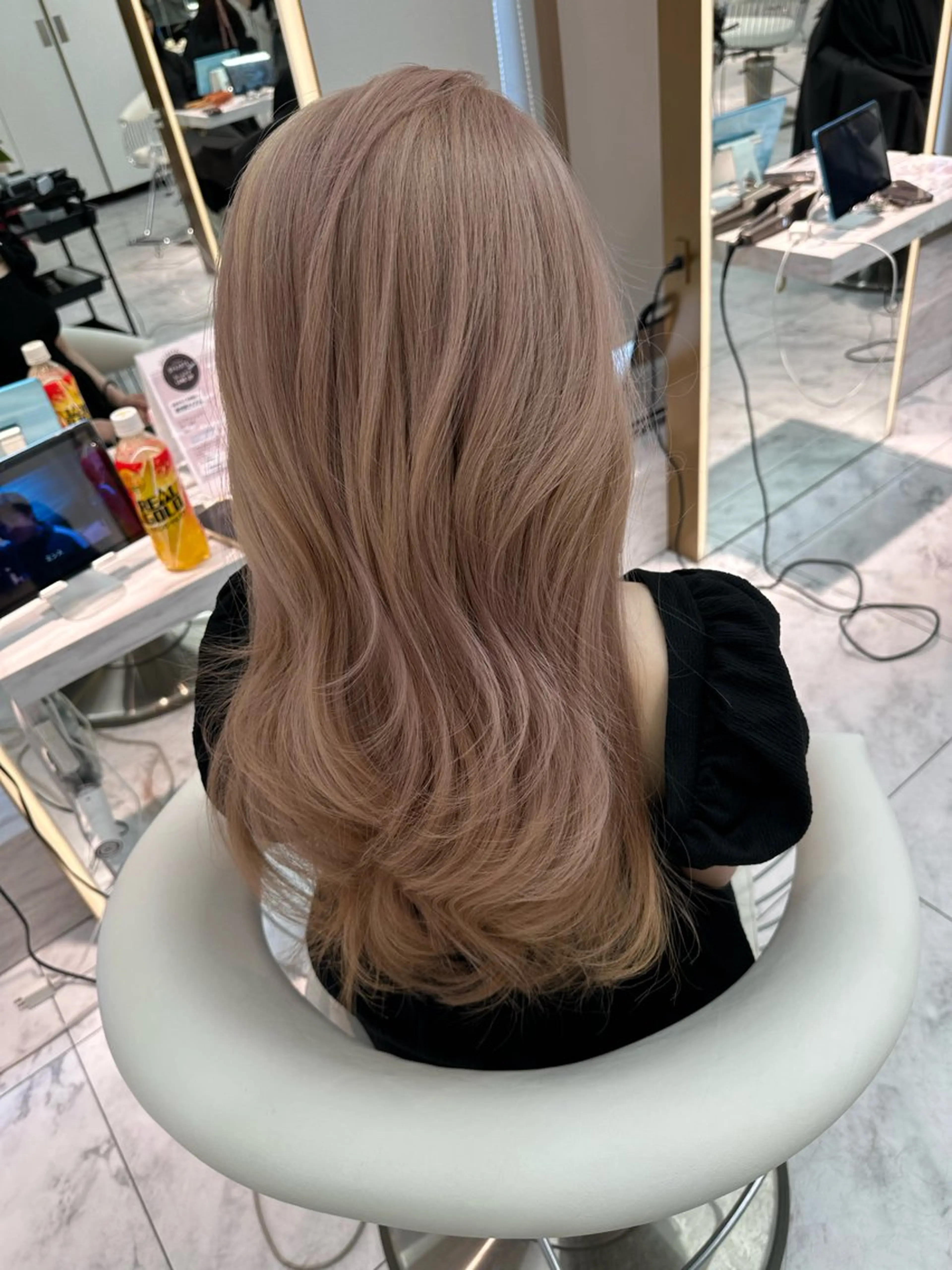 ロング カラー カット ヘアカラー トリートメント 🍒楓🍒北九州1 艶カラー作る人🎨のヘアスタイル