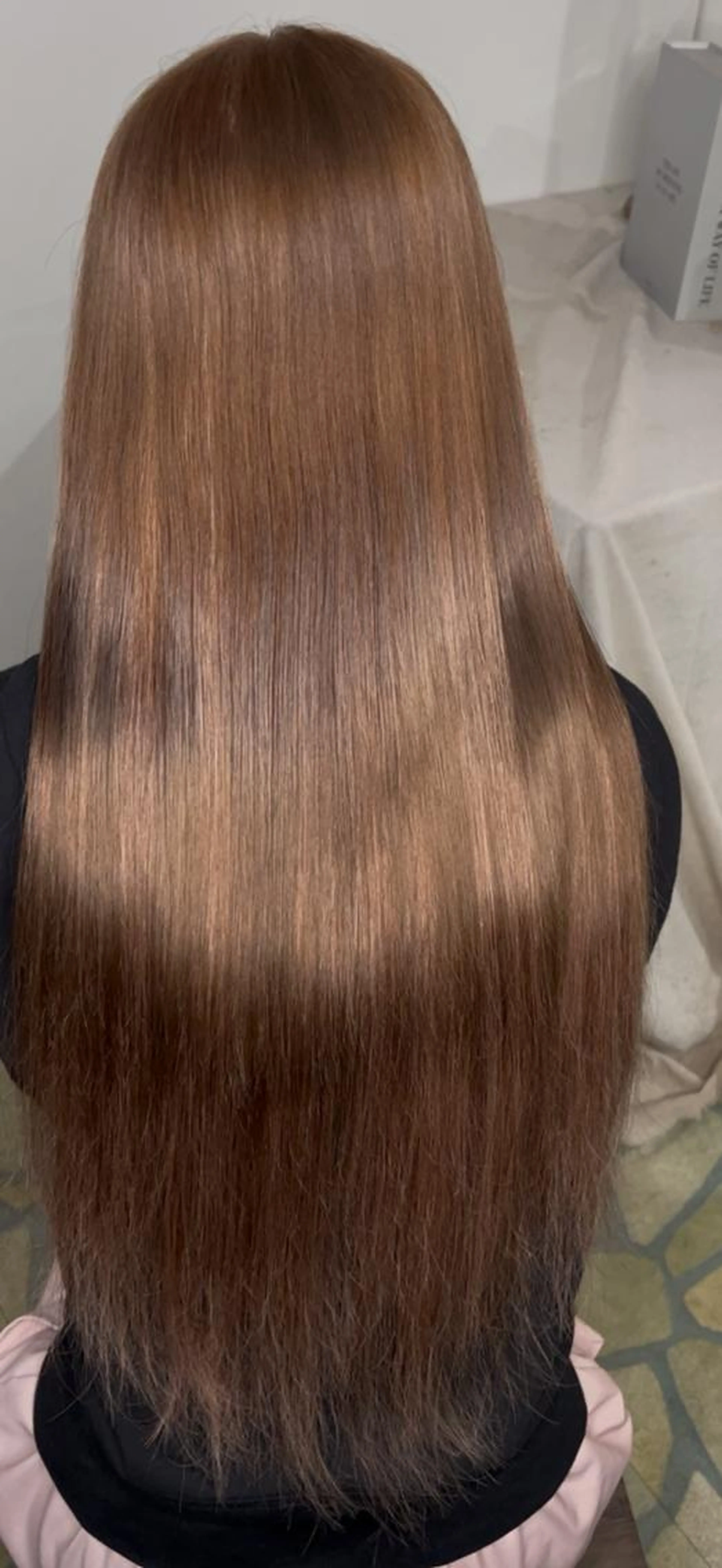 髪質改善】毎日のアイロン卒業🎓髪質改善縮毛矯正 & TOKIOトリートメント＆エクステ枚数相談の写真