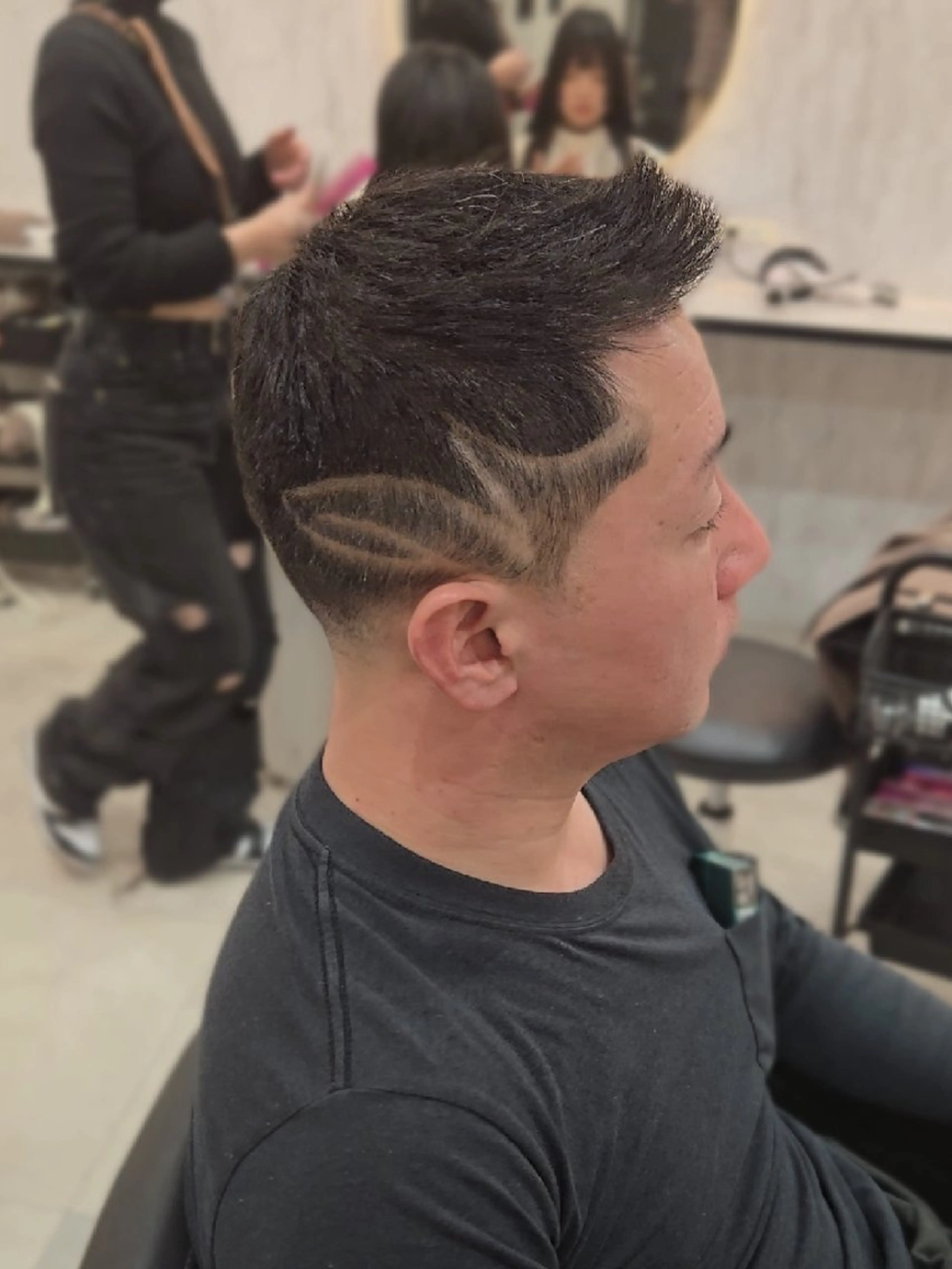 メンズ ショート カット Lapis 名古屋駅前店所属・LEN名古屋/パーマ 海外ヘア/メンズ特化のヘアスタイル