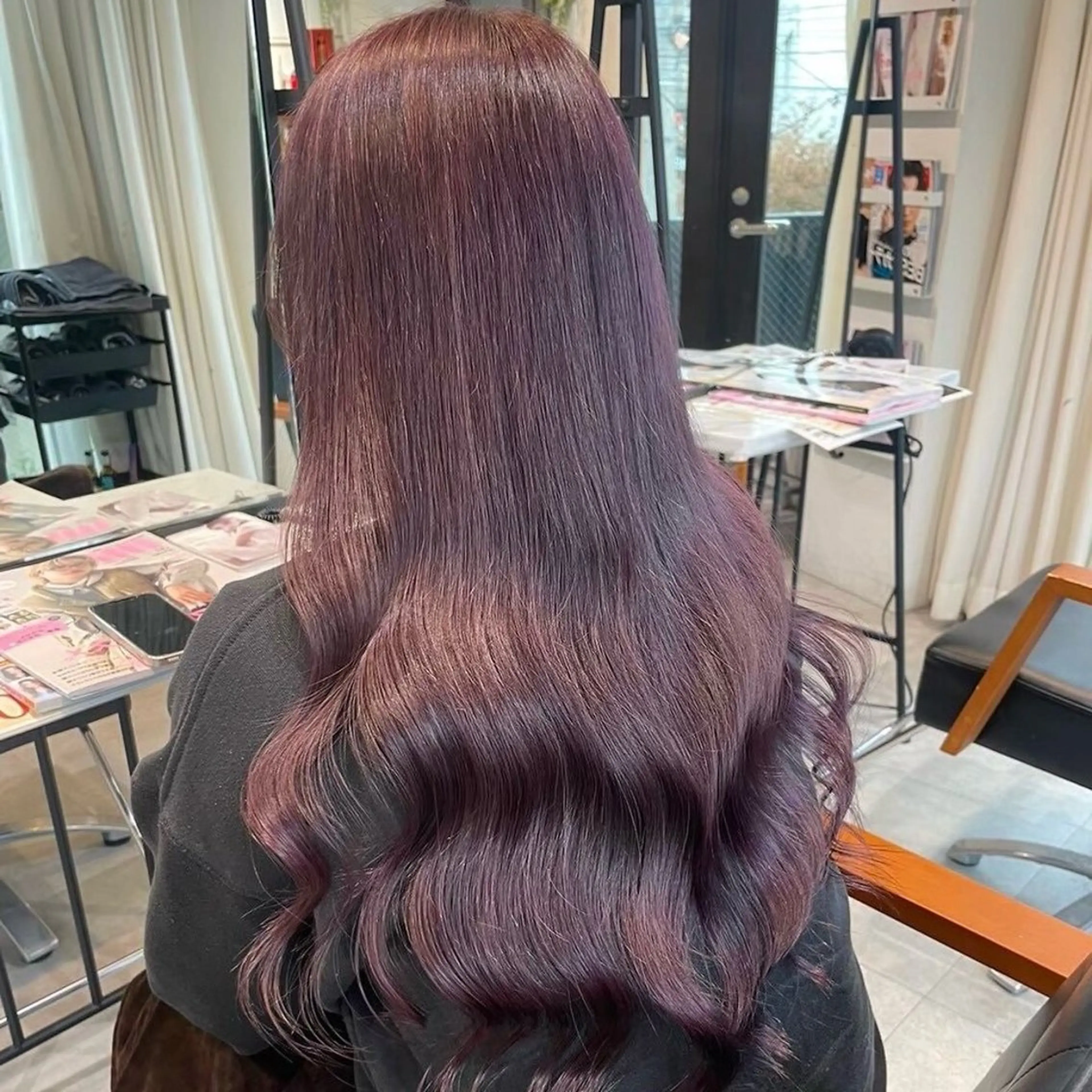 ロング カラー 髪質改善 竹川裕太のヘアスタイル