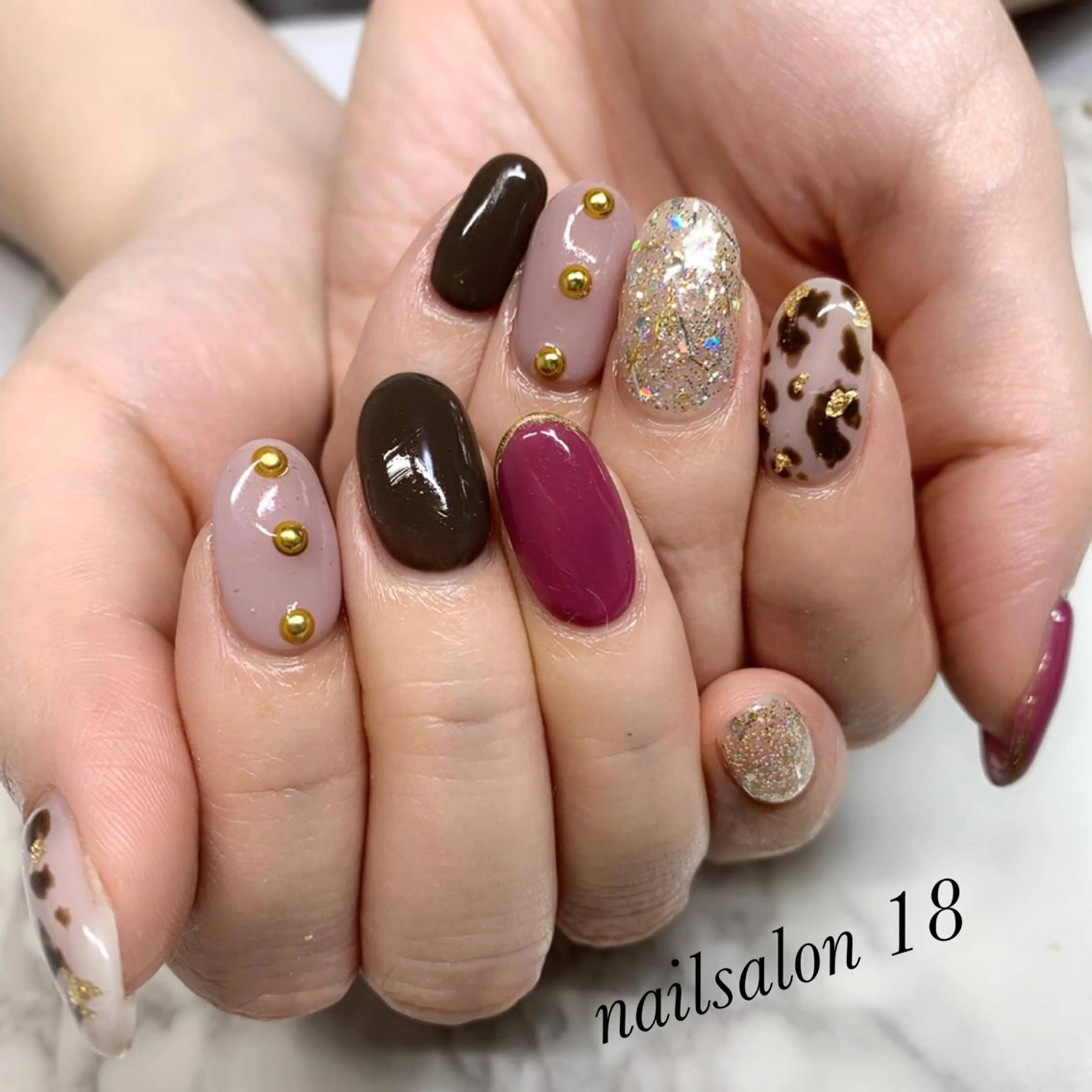 メンズ ネイル nail salon 18.のネイルデザイン