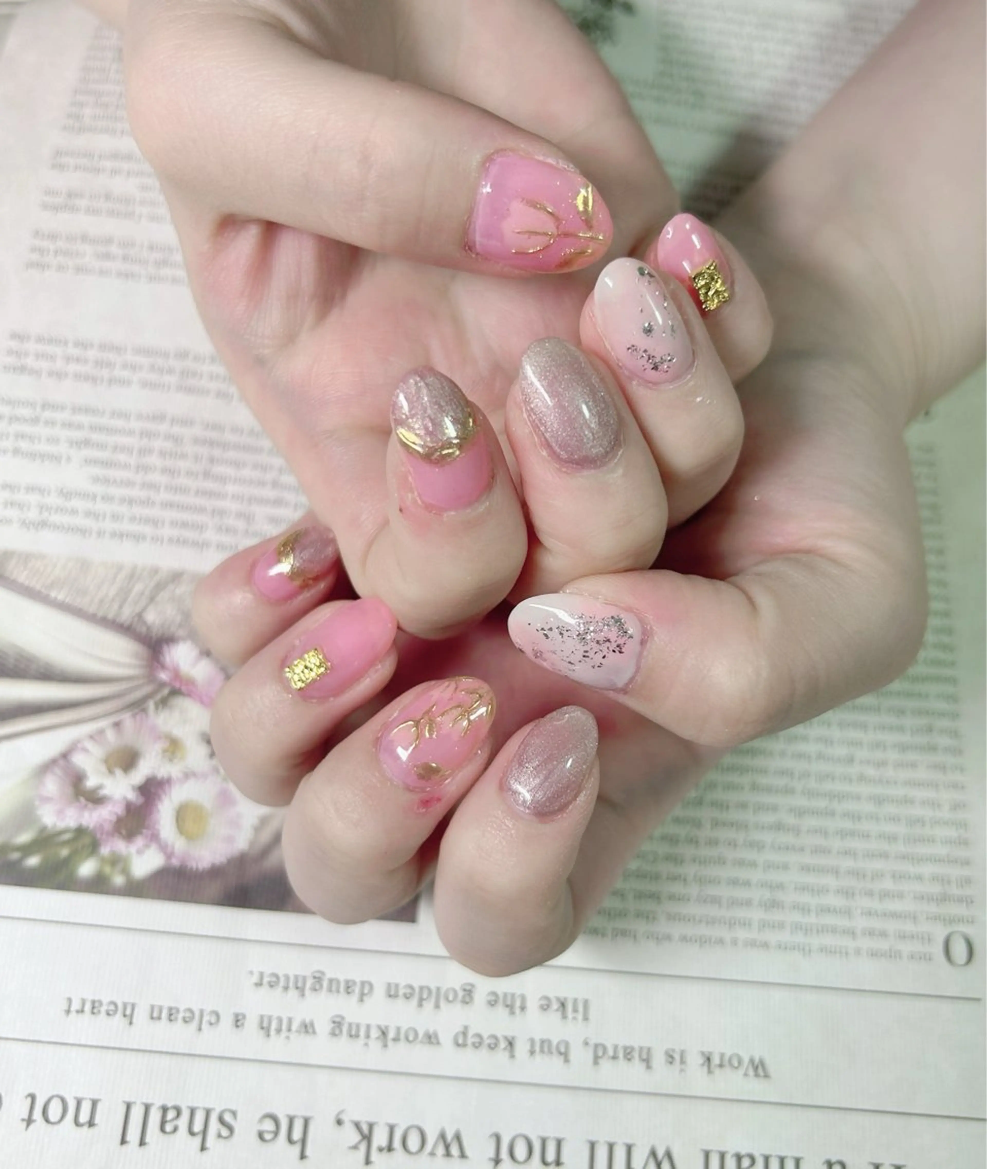 メンズ ネイル ハンドネイル コウ ヨウのネイルデザイン