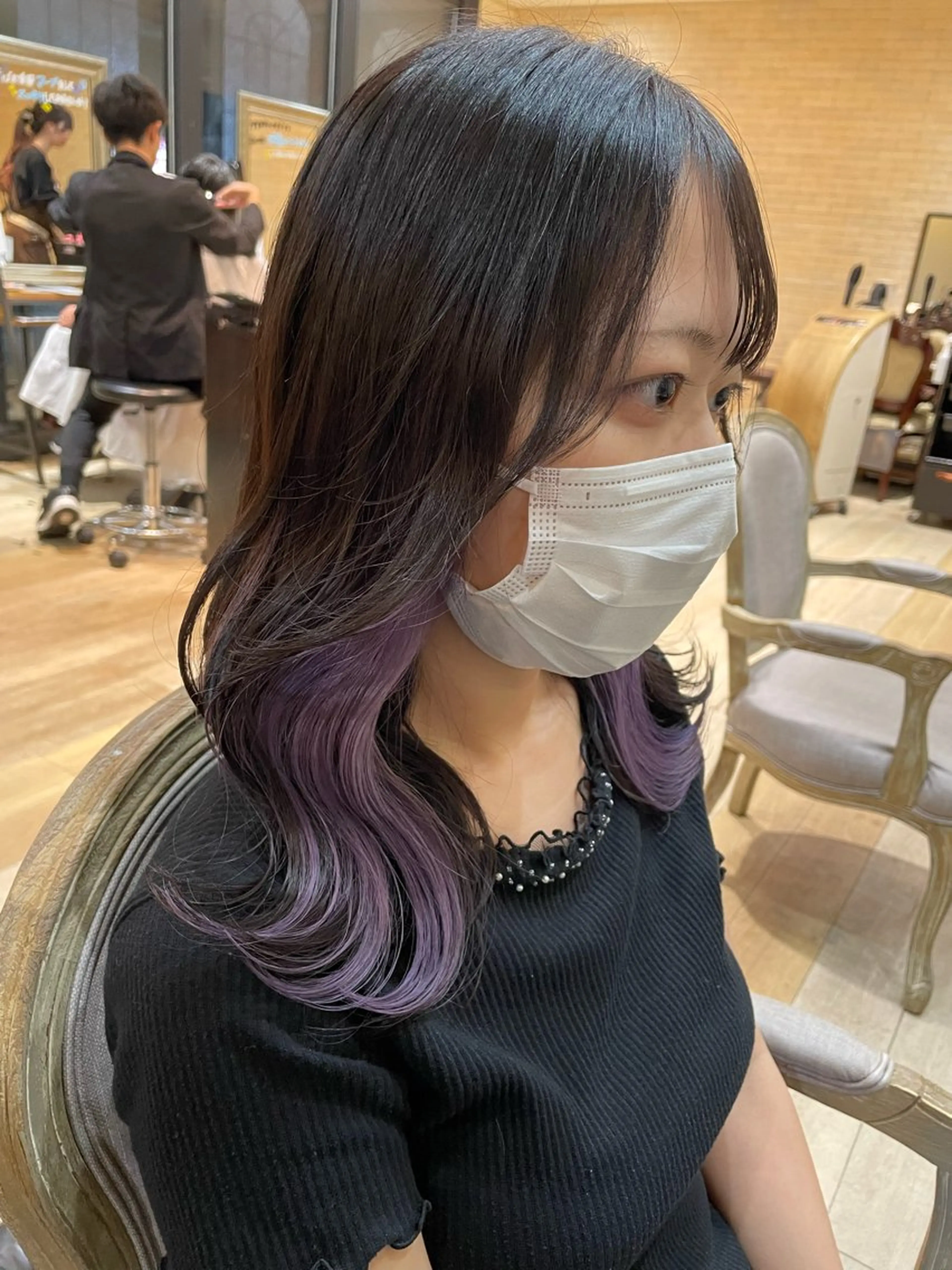 セミロング 亀川蓮 Agu hairのヘアスタイル