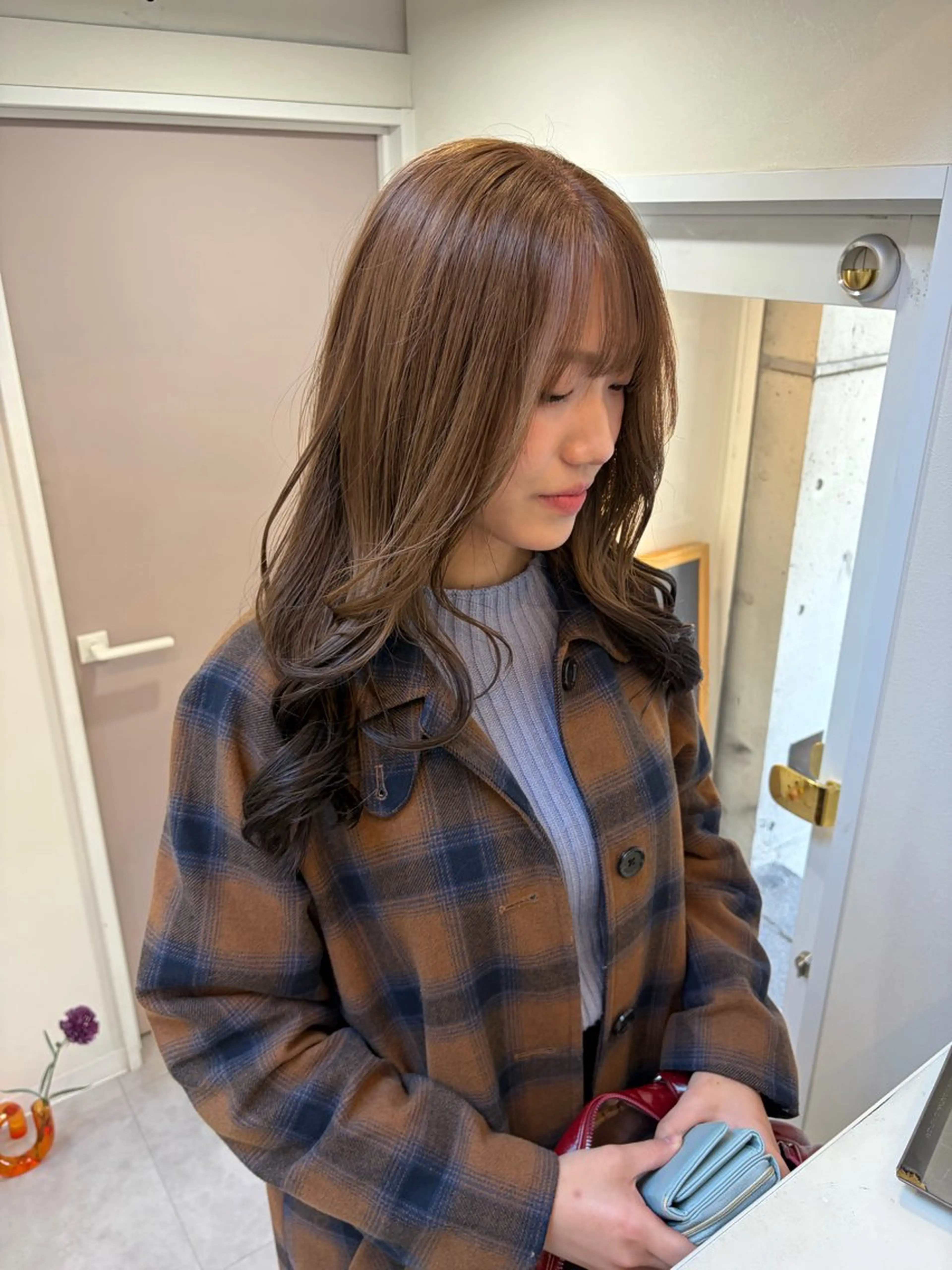 ロング カット ヘアカラー 🩵izu 🩵のヘアスタイル