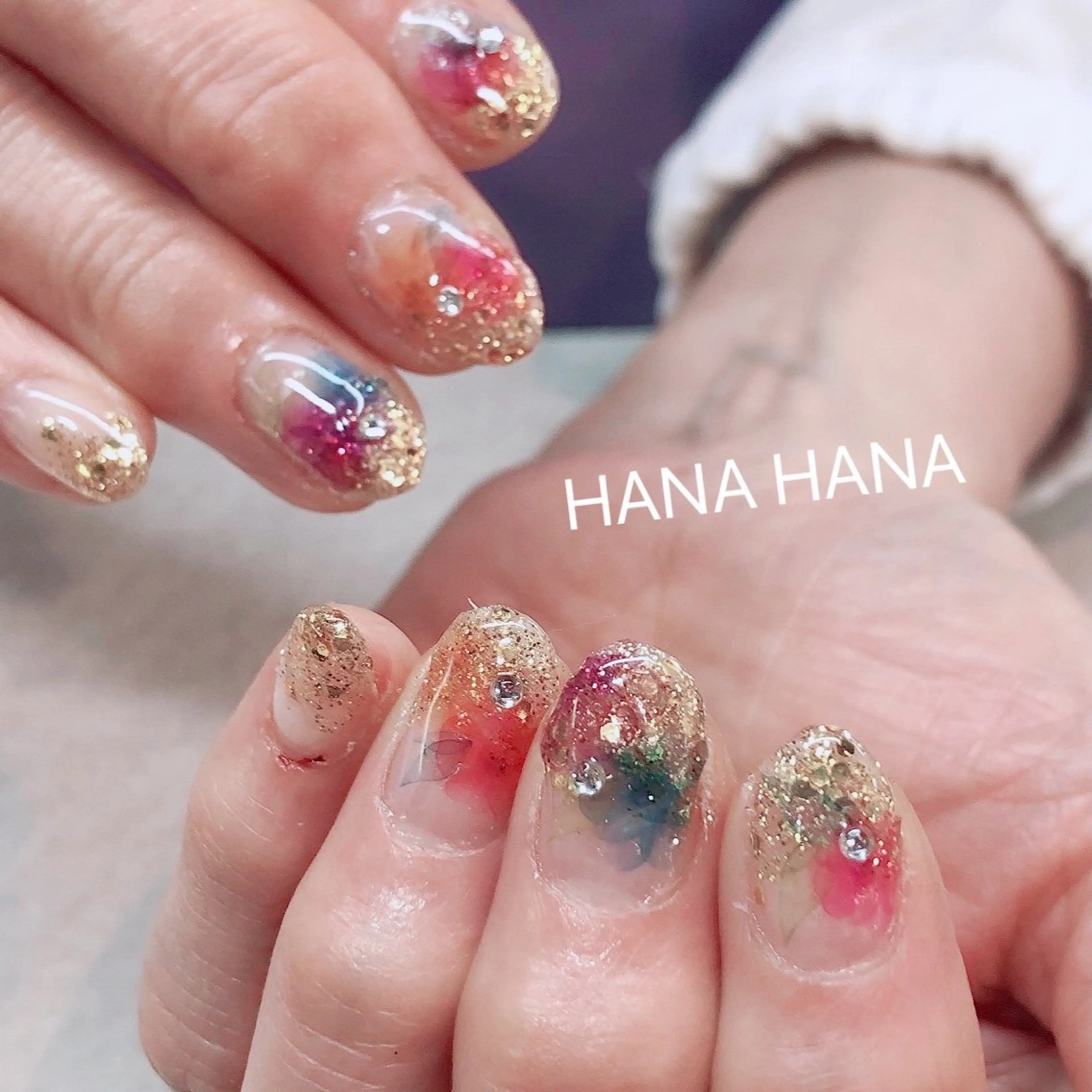 ネイル ジェルネイル HANAHANAのネイルデザイン