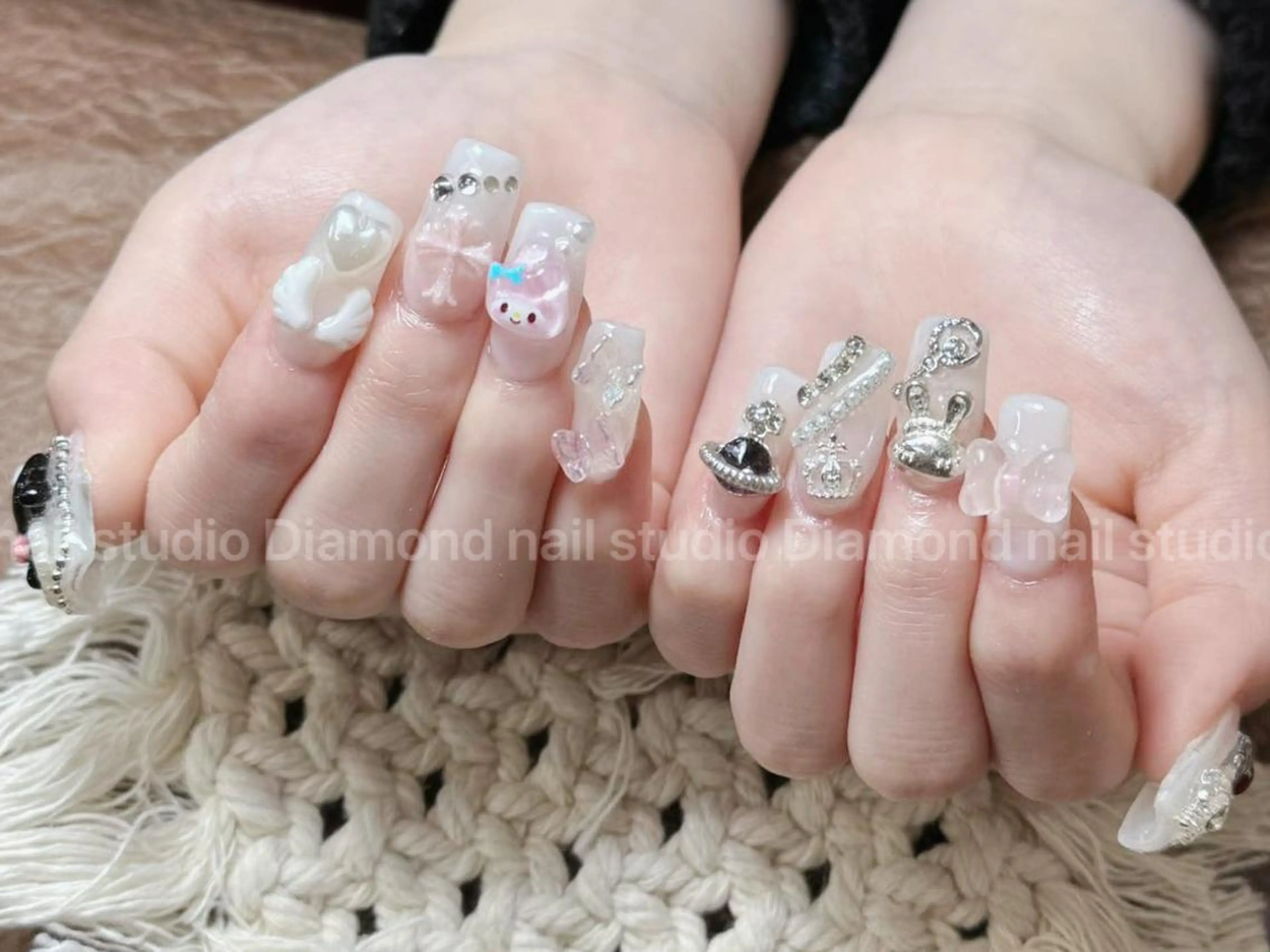 ネイル ハンドネイル DIAMOND Nail🍒のネイルデザイン