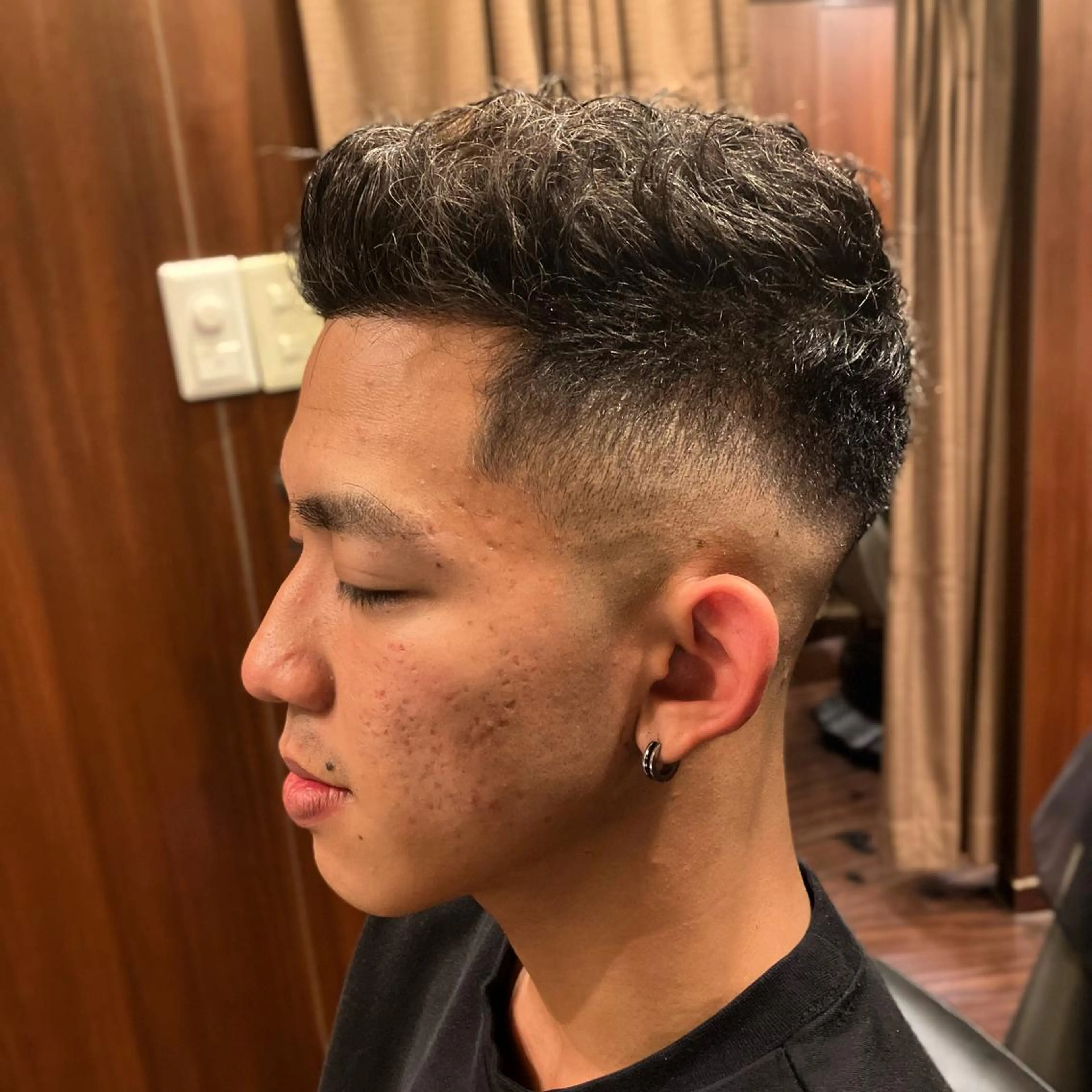 ショート BroTokyo Barbershop 銀座店所属・大河 たいがのヘアスタイル