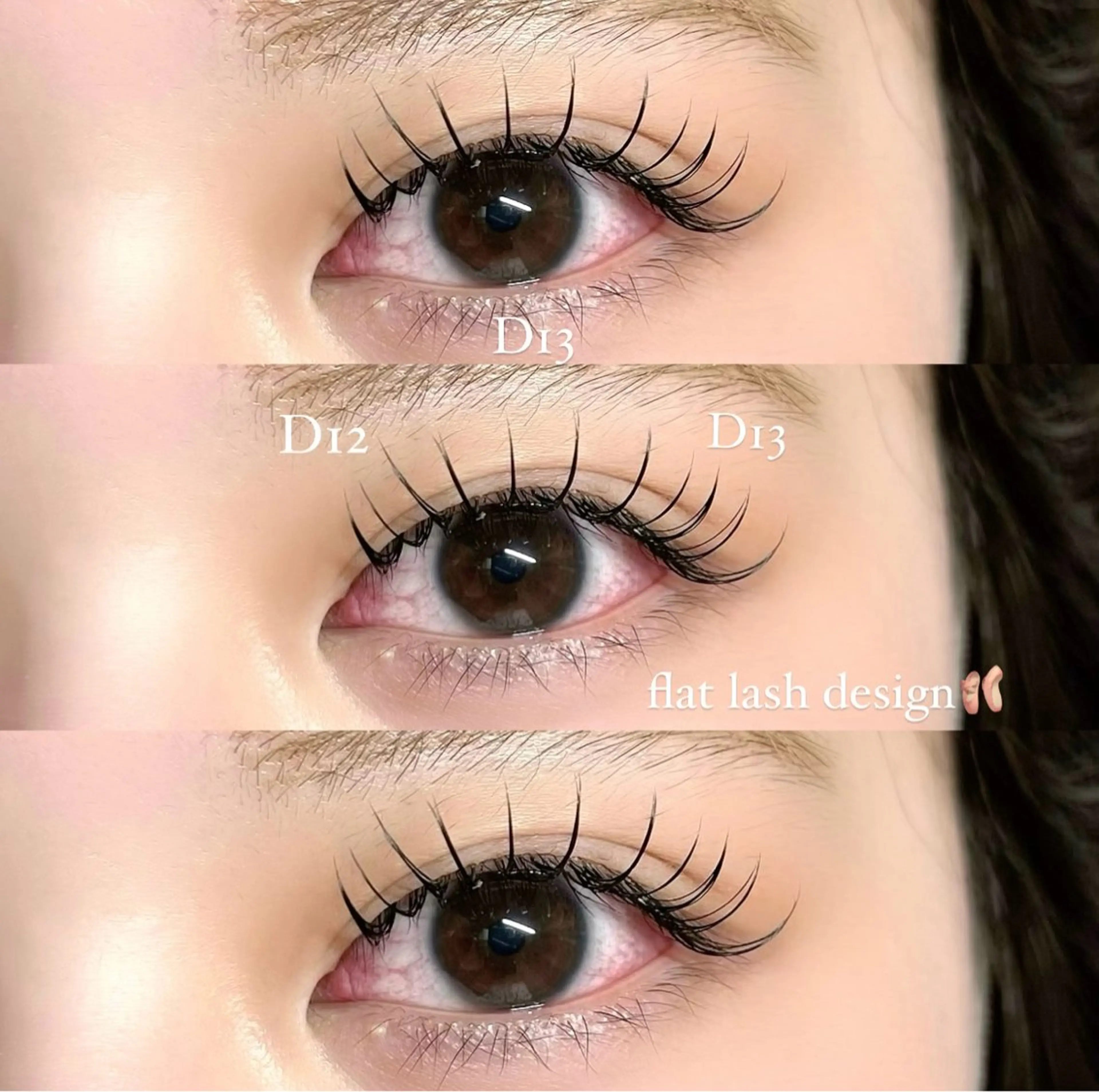 マツエク・マツパ フラットラッシュ 🎀eyelist HARUKA🎀池袋のマツエク・マツパデザイン