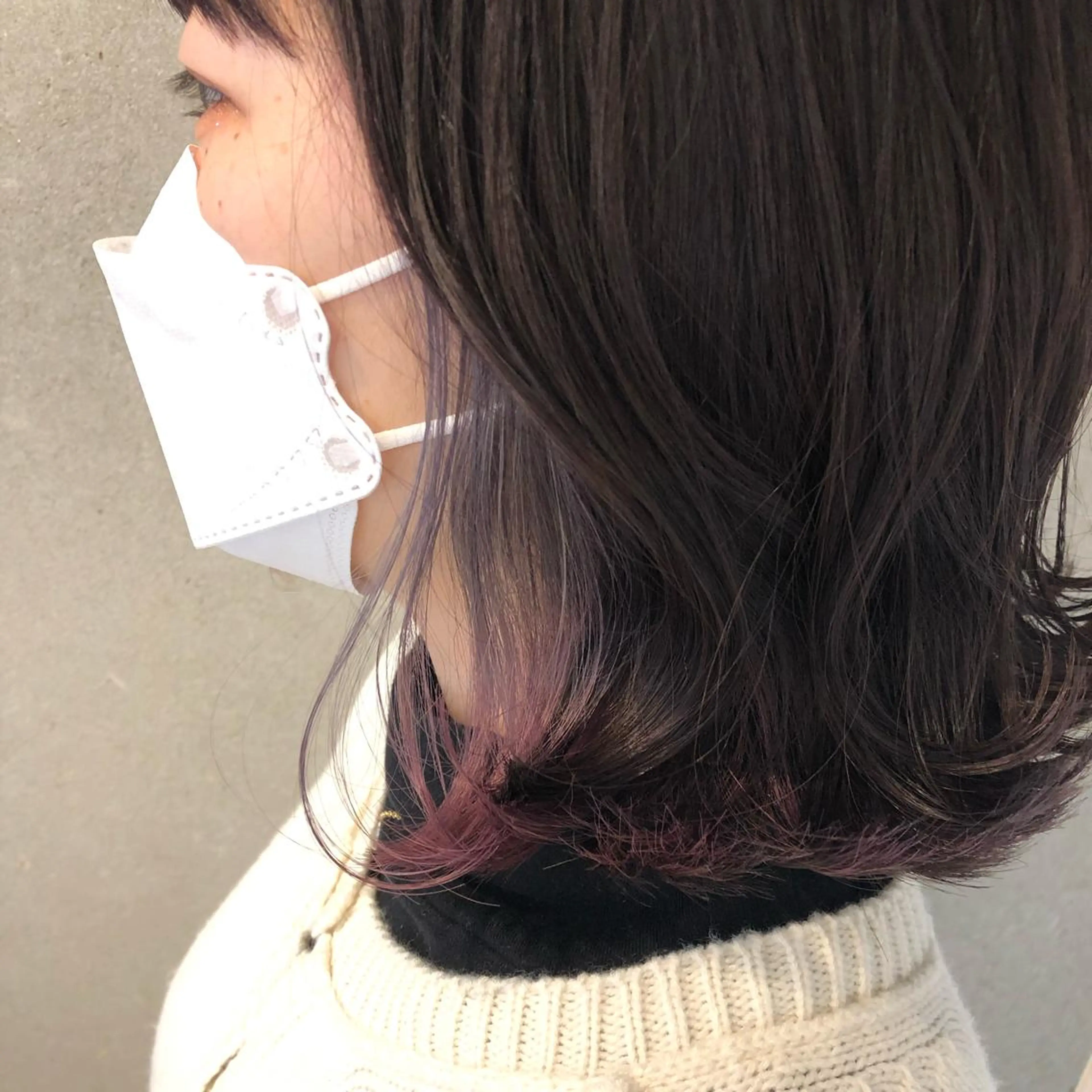 ショート カラー ヘアカラー トリートメント chiaki .のヘアスタイル