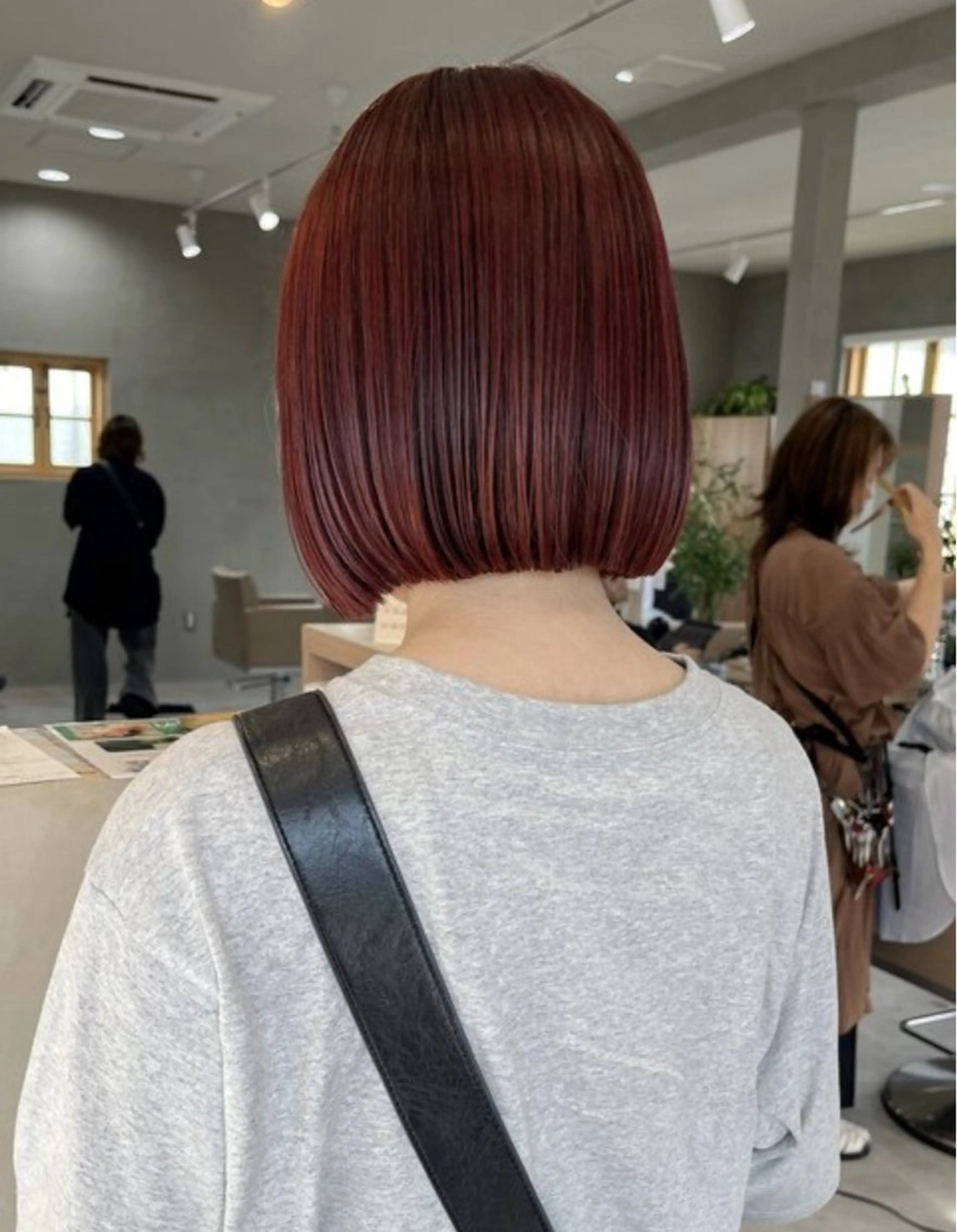 ミディアム カラー 服部　心春 ｜カラーモデル募集のヘアスタイル