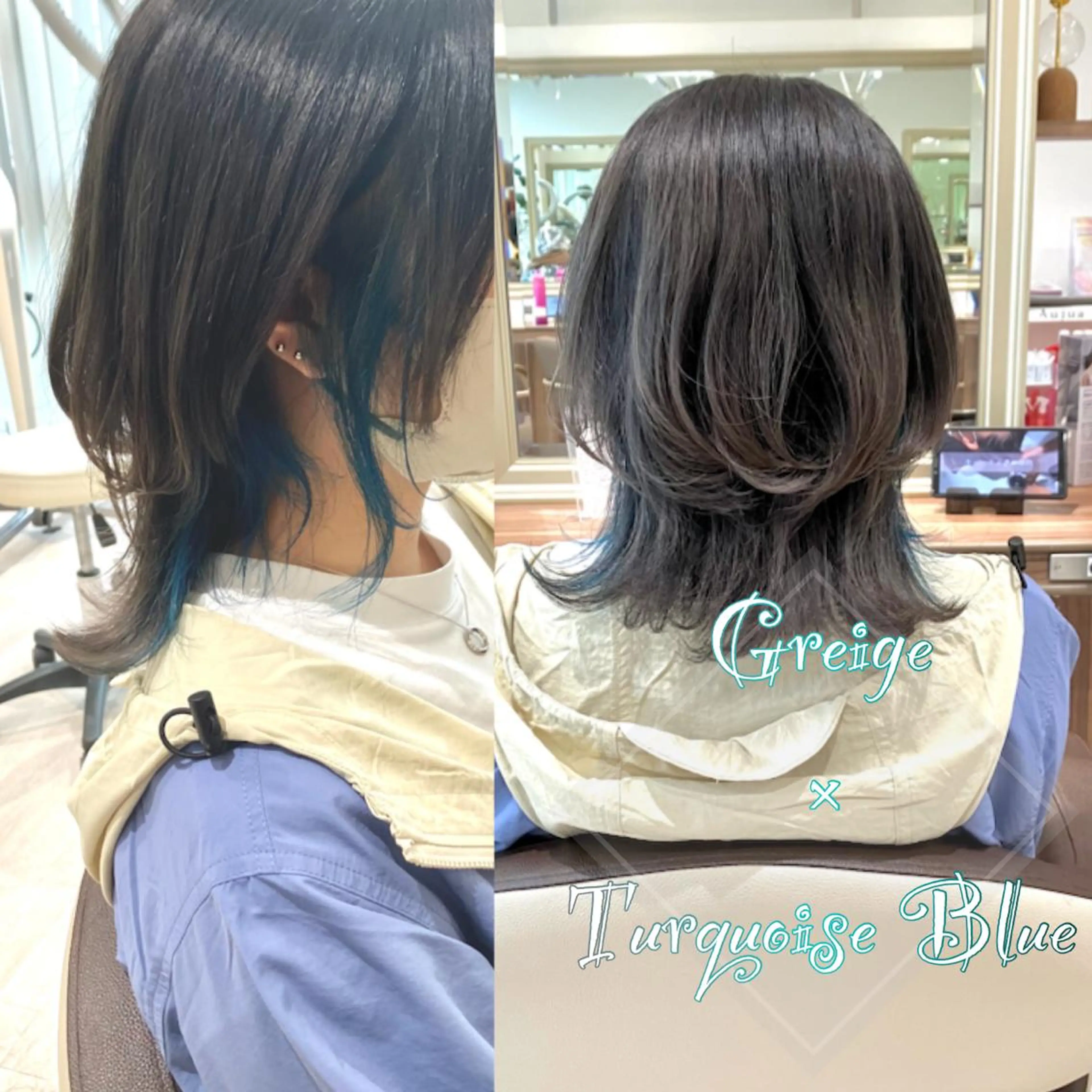 セミロング Re:st所属・Miyavi/カラー ショートボブのヘアスタイル