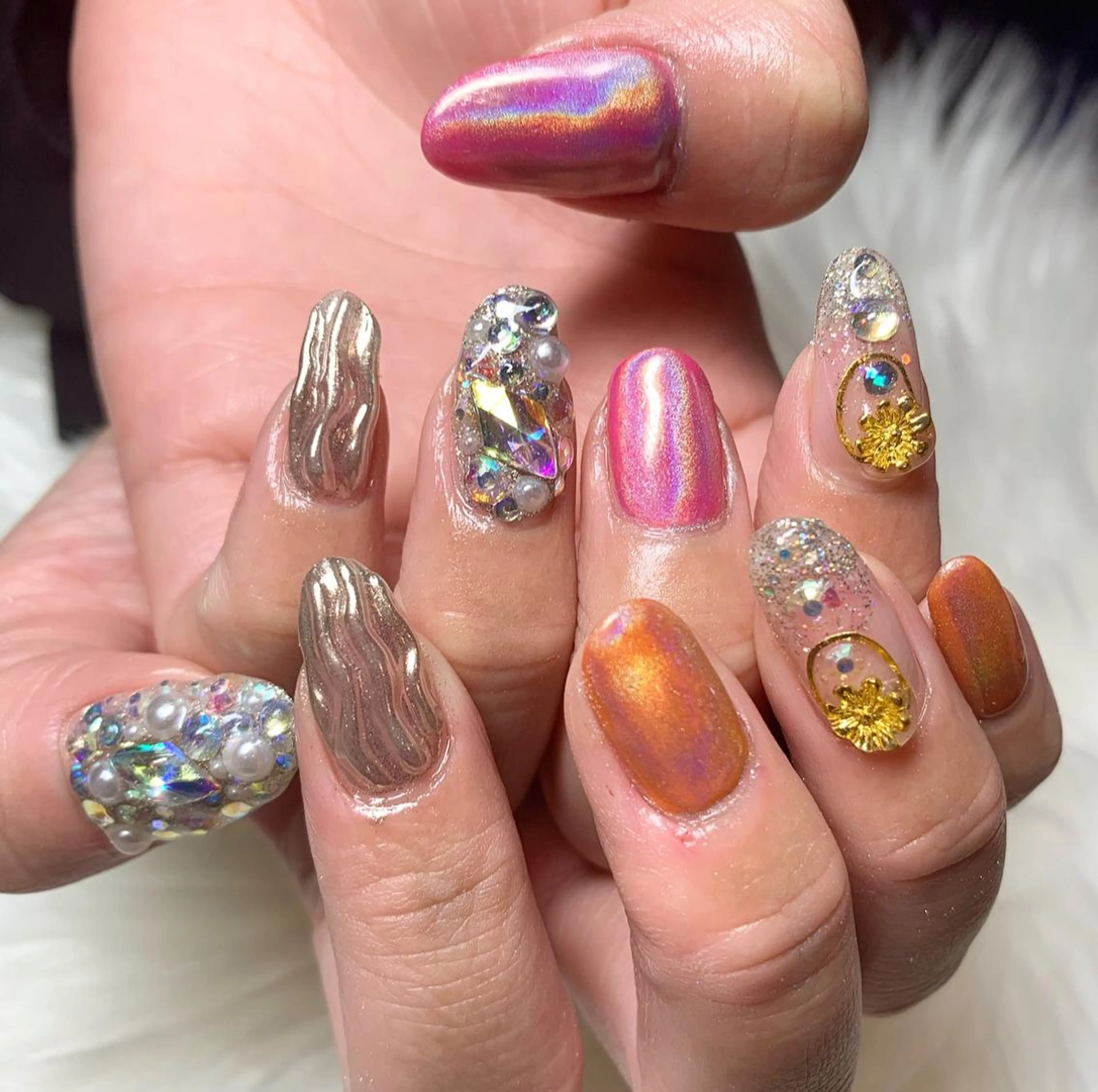 ネイル 駒月 明日香のネイルデザイン