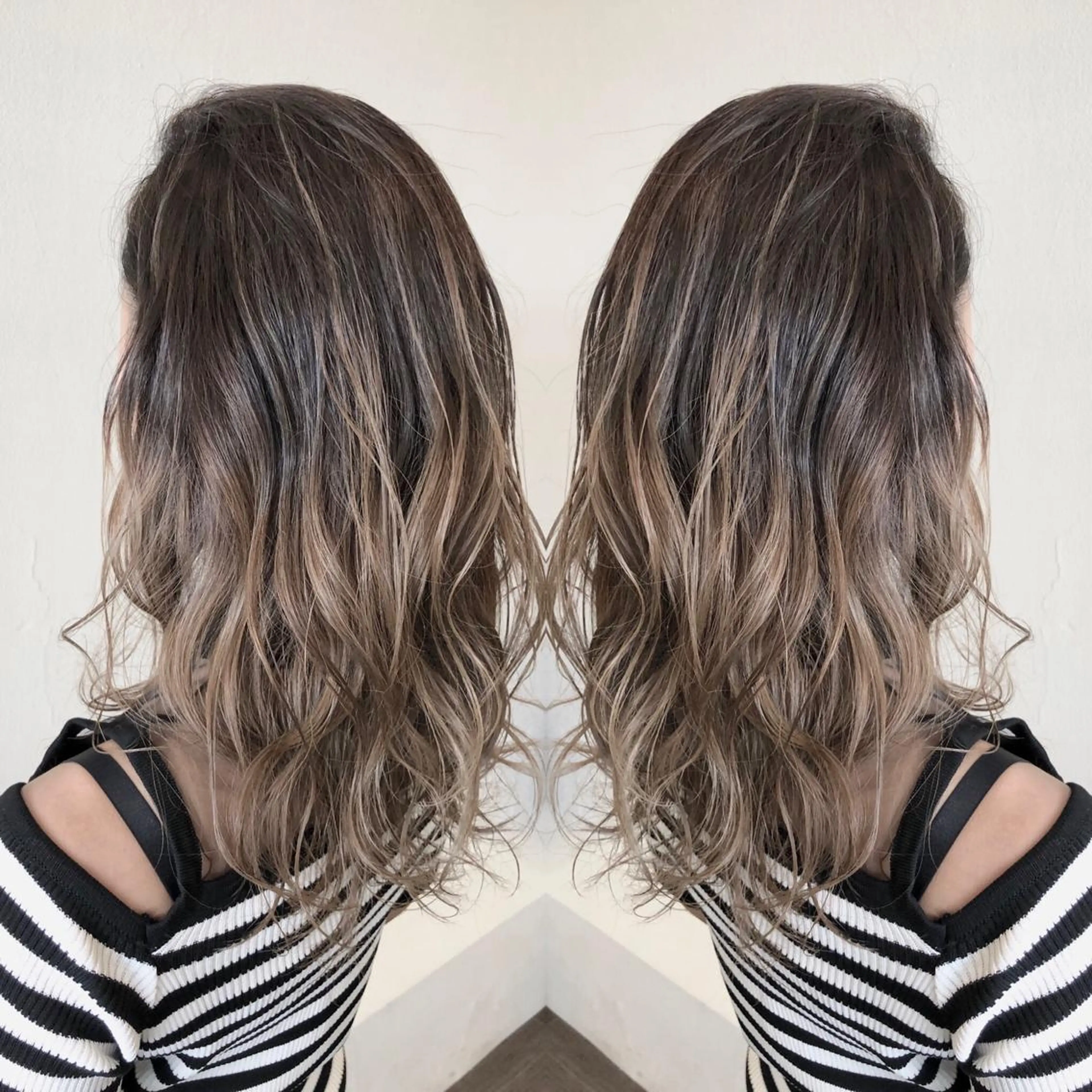 ロング カラー ヘアカラー Hair make VERDA所属・宮下 耕平のヘアスタイル