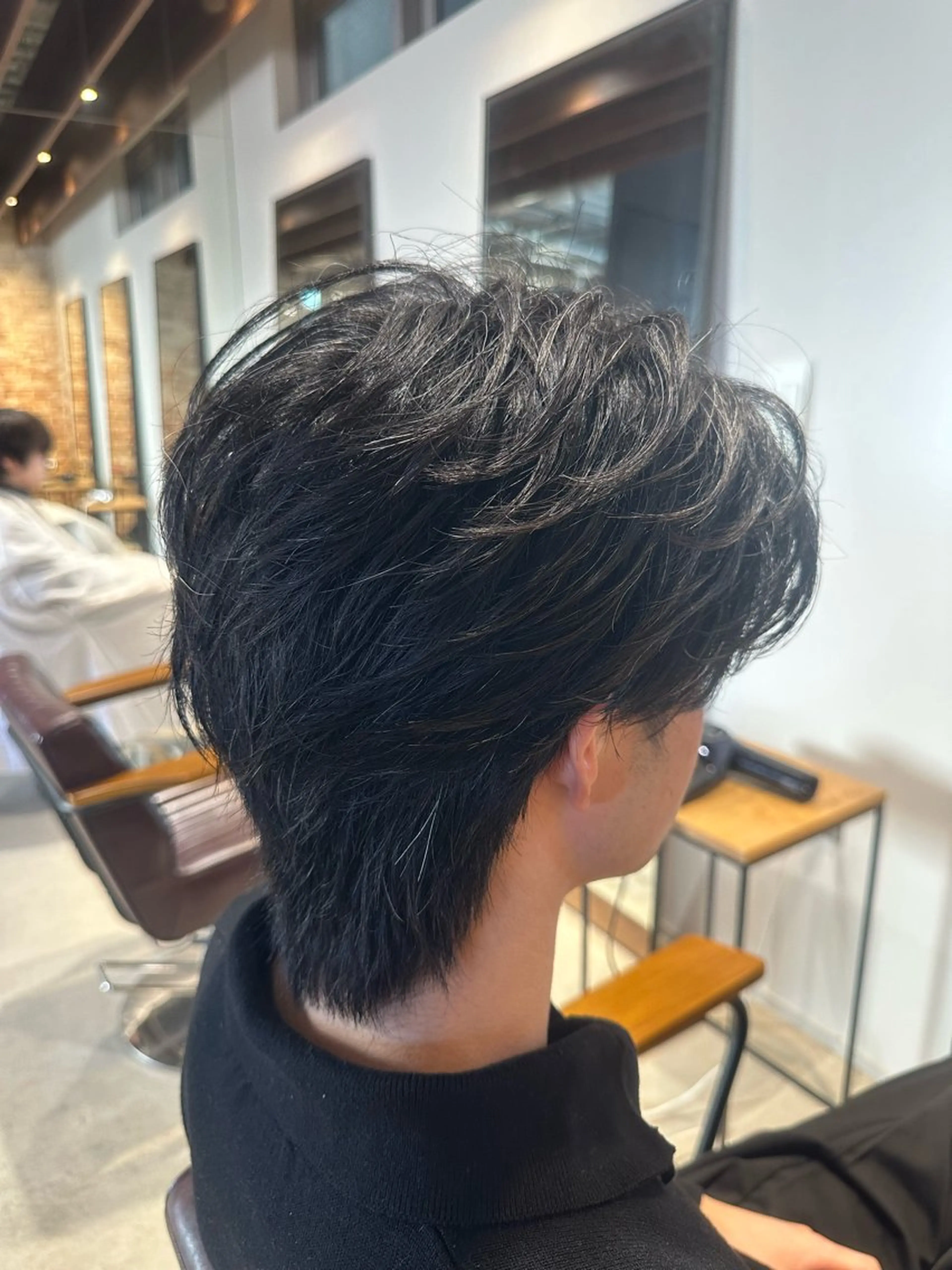 ミディアム メンズ カット トリートメント ヘッドスパ 【メンズ専門】名駅 /パーマ/髪質改善のヘアスタイル