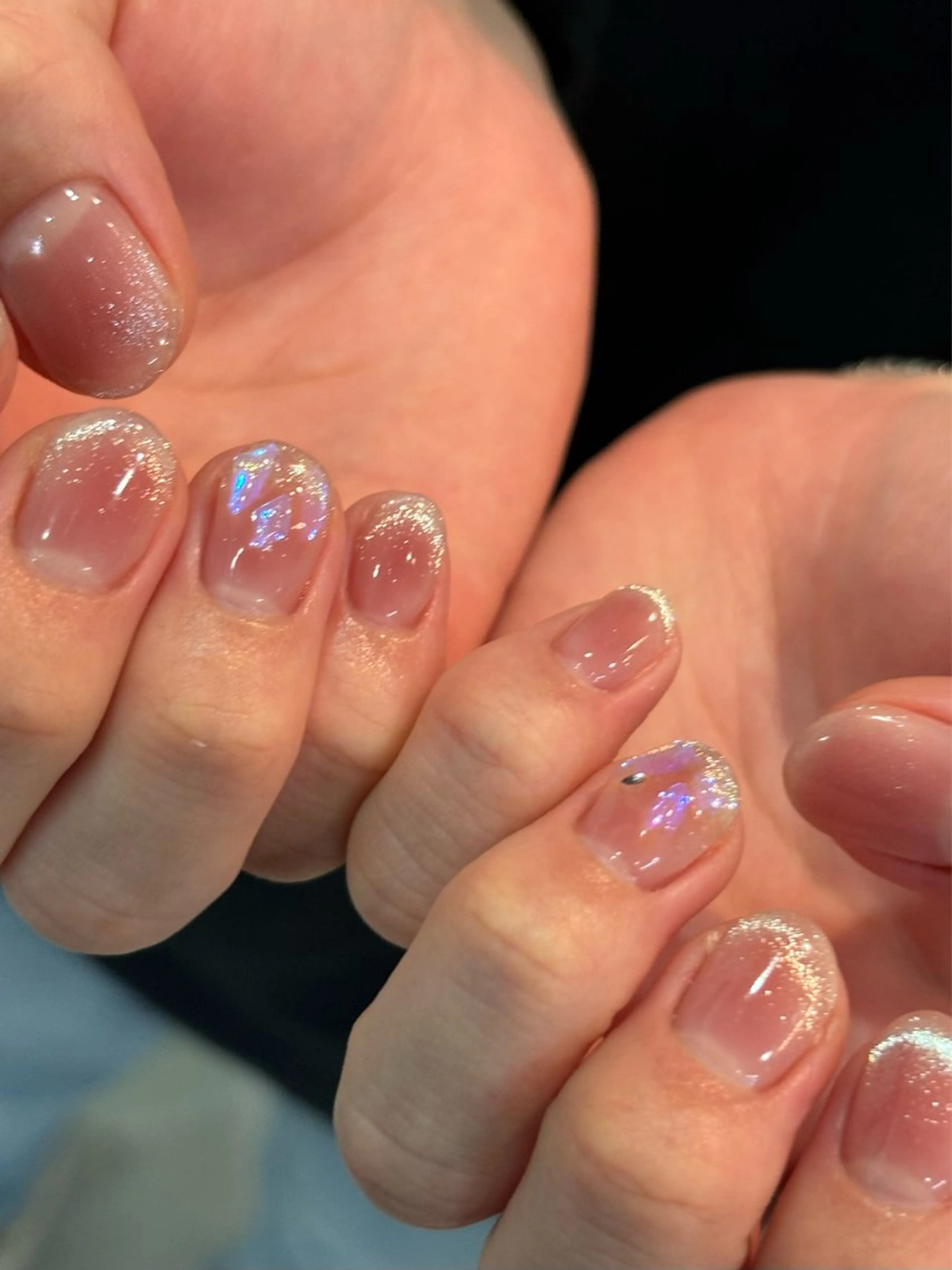 ネイル マグネットネイル ハンドネイル charme nailのネイルデザイン