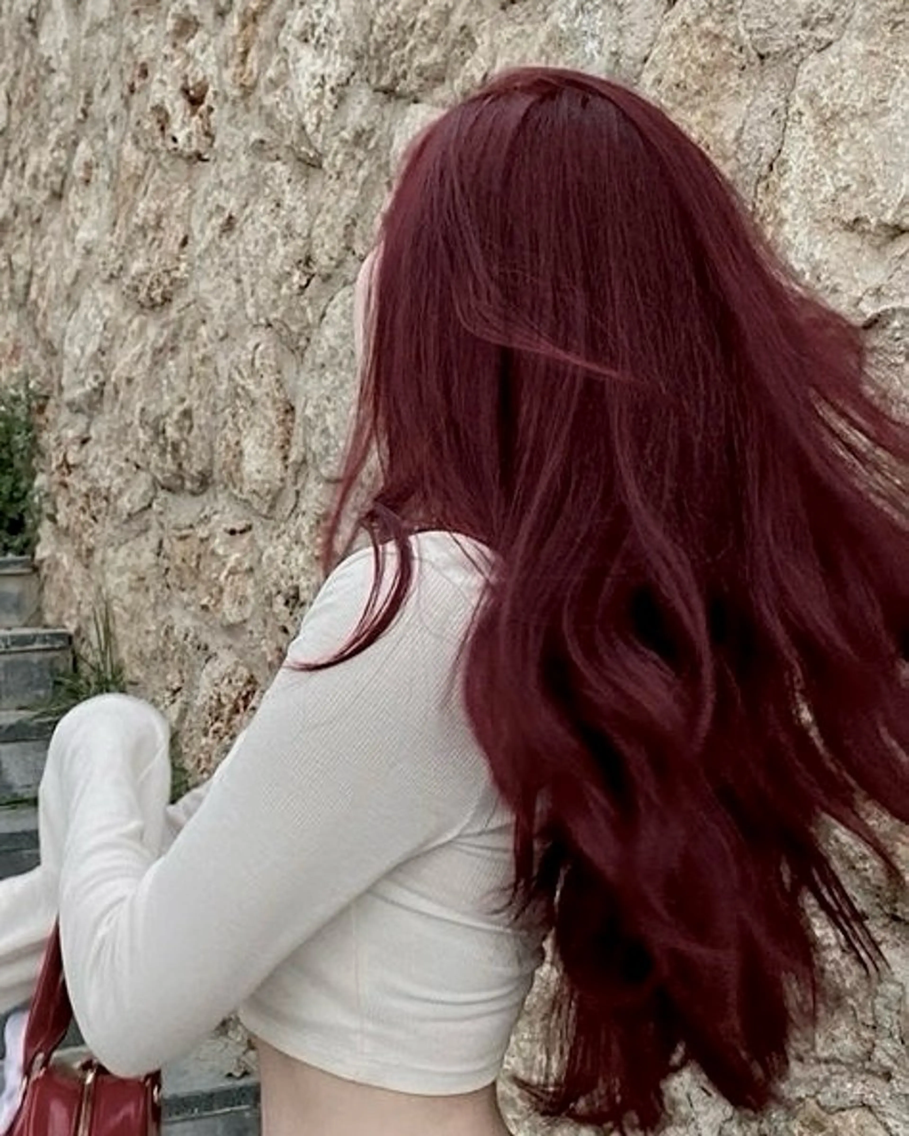 セミロング カラー カット ヘアカラー トリートメント ヘッドスパ モテ艶韓国ヘア 🤍りんのヘアスタイル