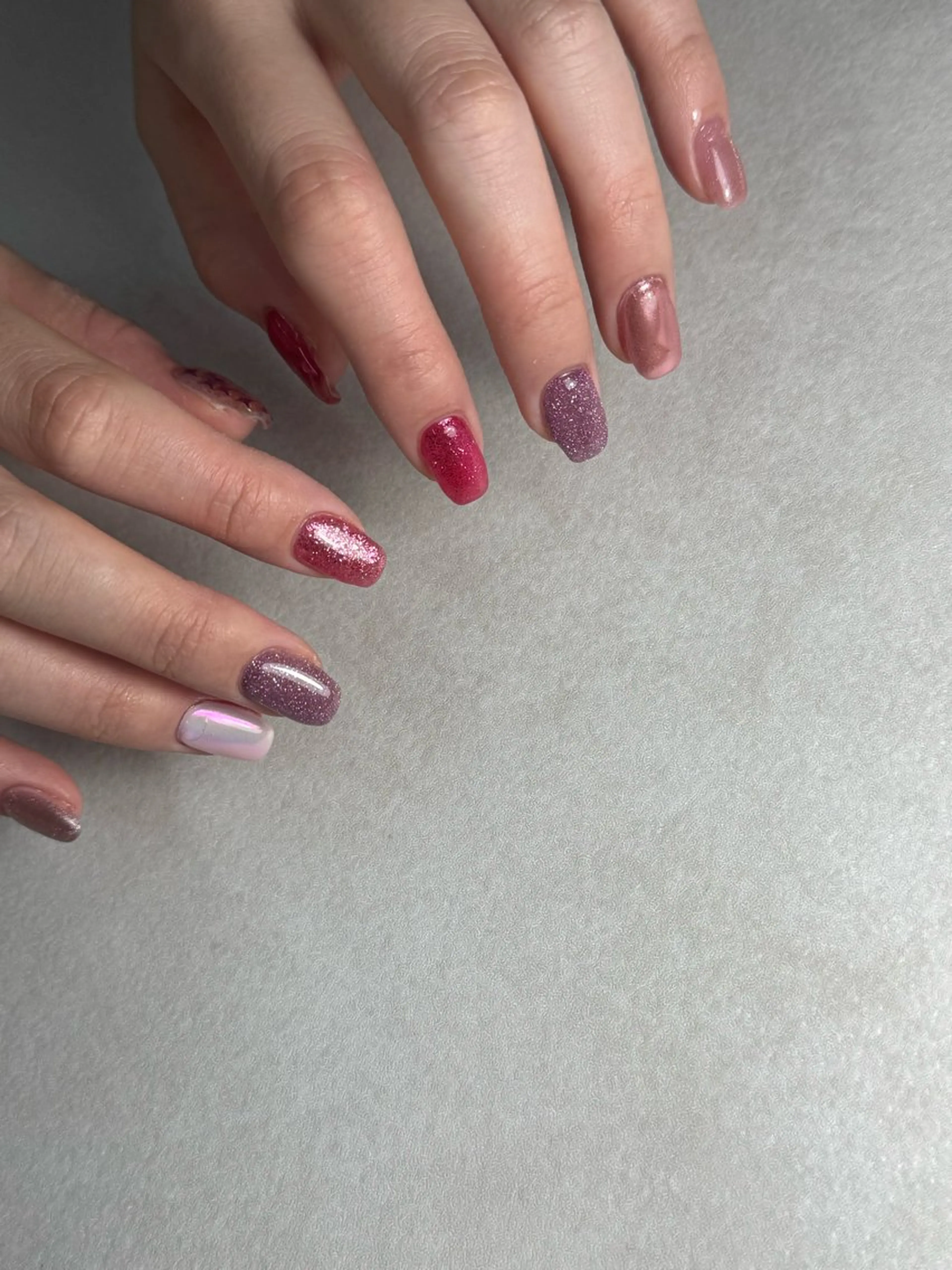 ネイル ハンドネイル 🐈‍⬛ Minamiのネイルデザイン